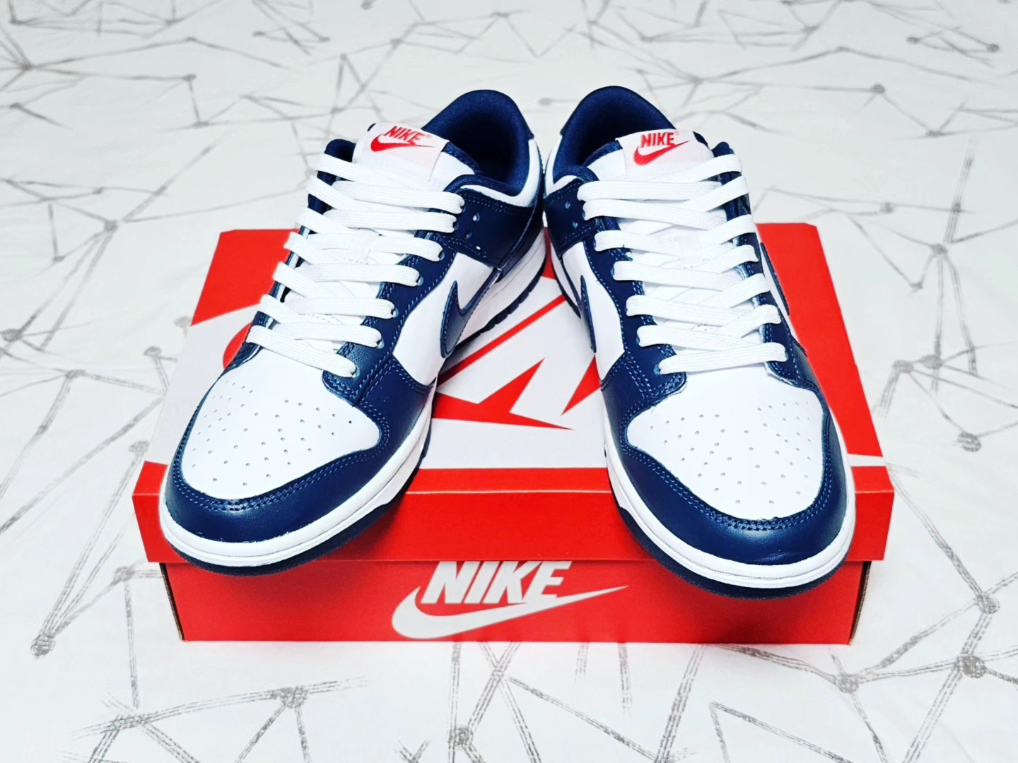 Nike Dunk Low Retro Valerian Blue 착용 스타일 - 3