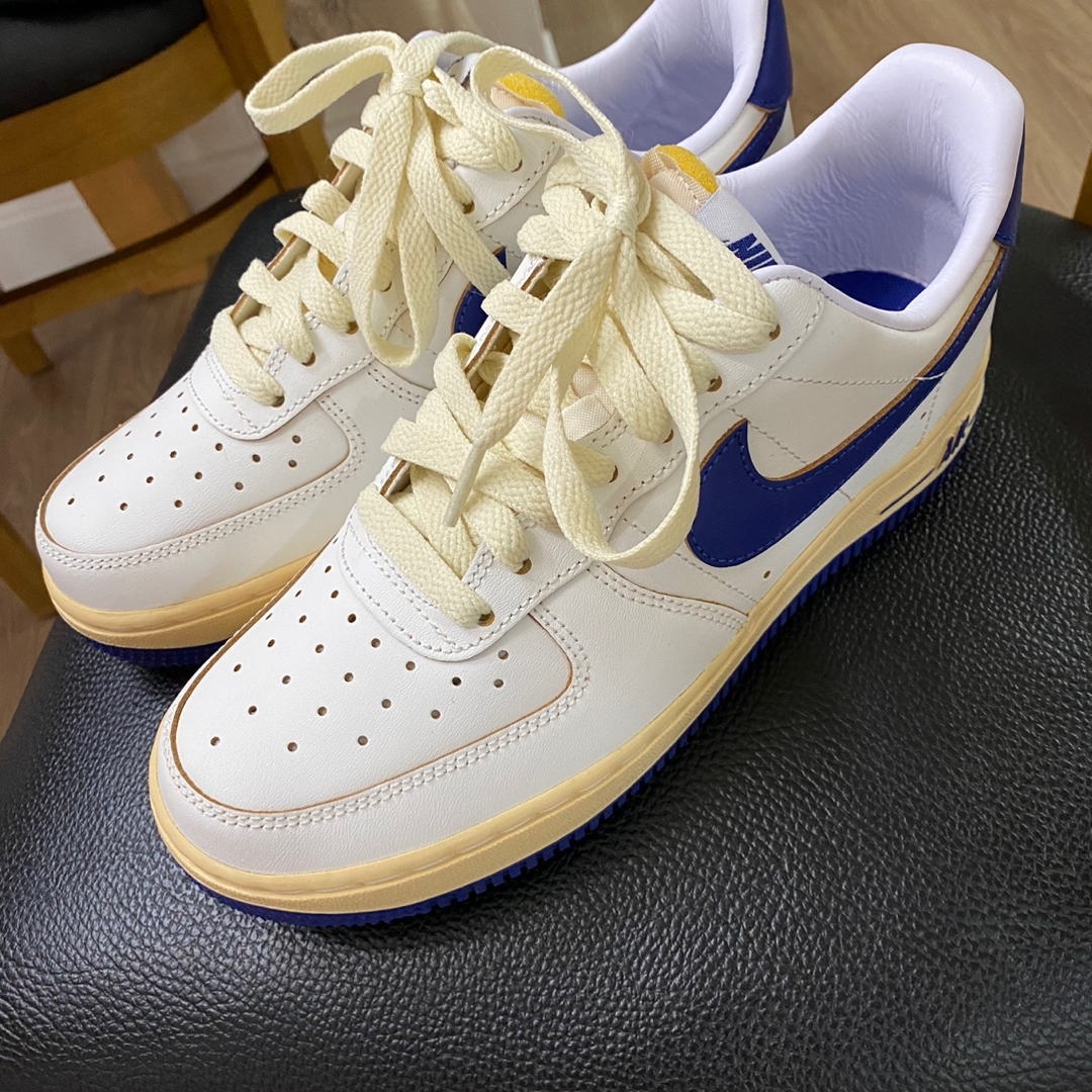 (W) Nike Air Force 1 '07 Sail Pale Vanilla 착용 스타일 - 5