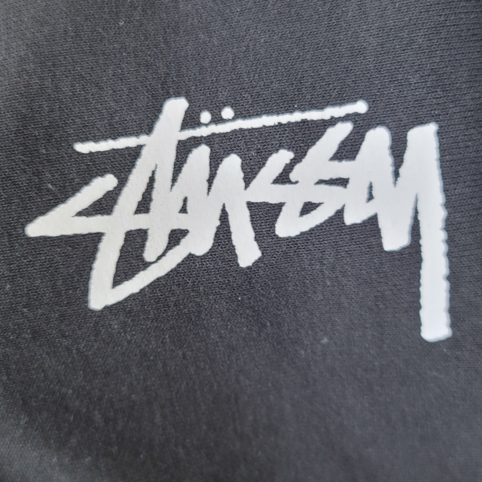 Stussy Basic Stussy Zip Hoodie Black 2023 착용 스타일
