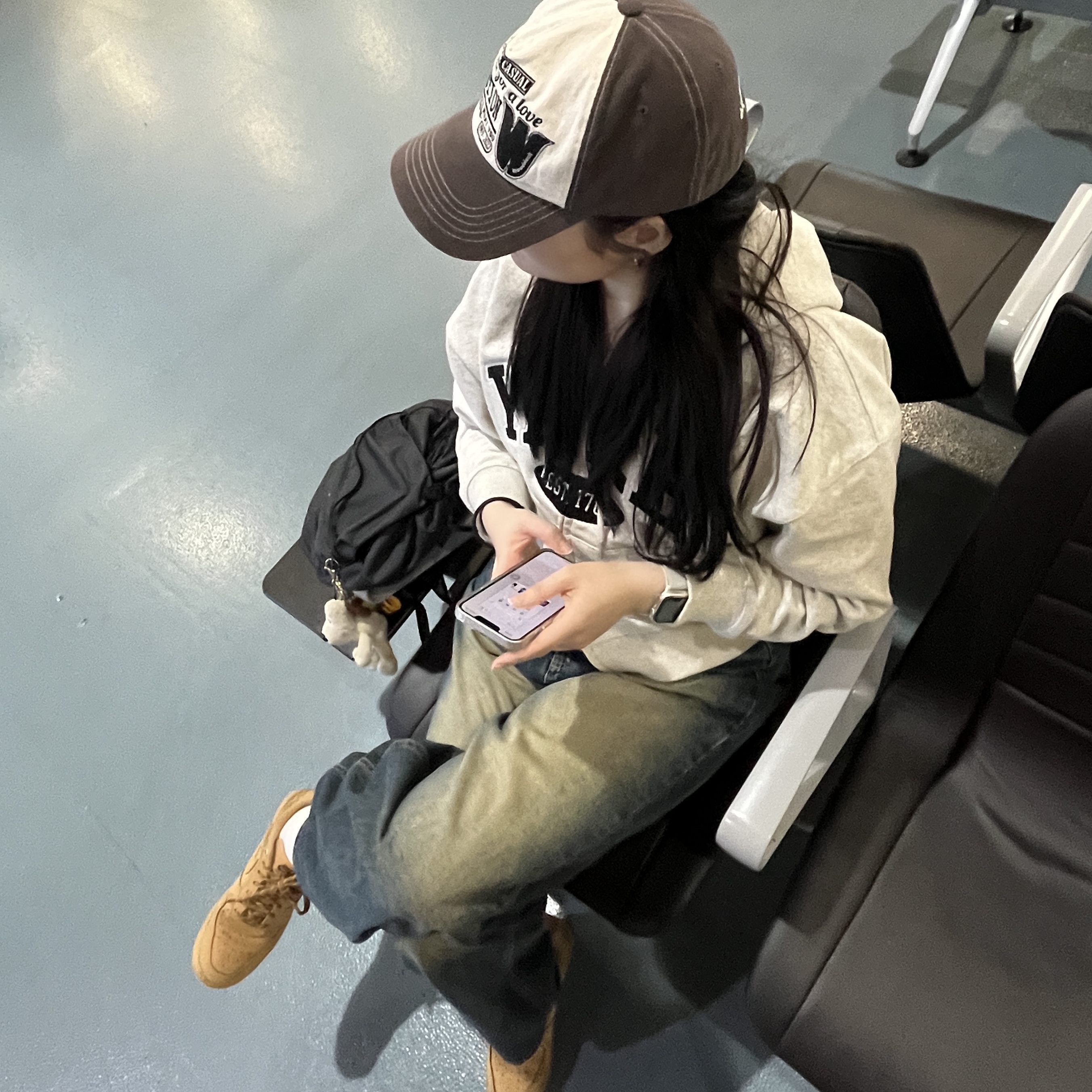 Nike Air Force 1 '07 WB Flax 착용 스타일 - 2