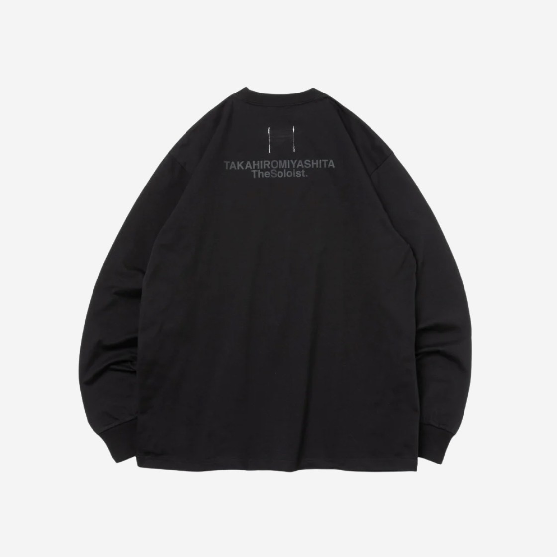 New Era x Takahiromiyashita The Soloist Long Sleeve T-Shirt Black - 24SS 상세 이미지 2