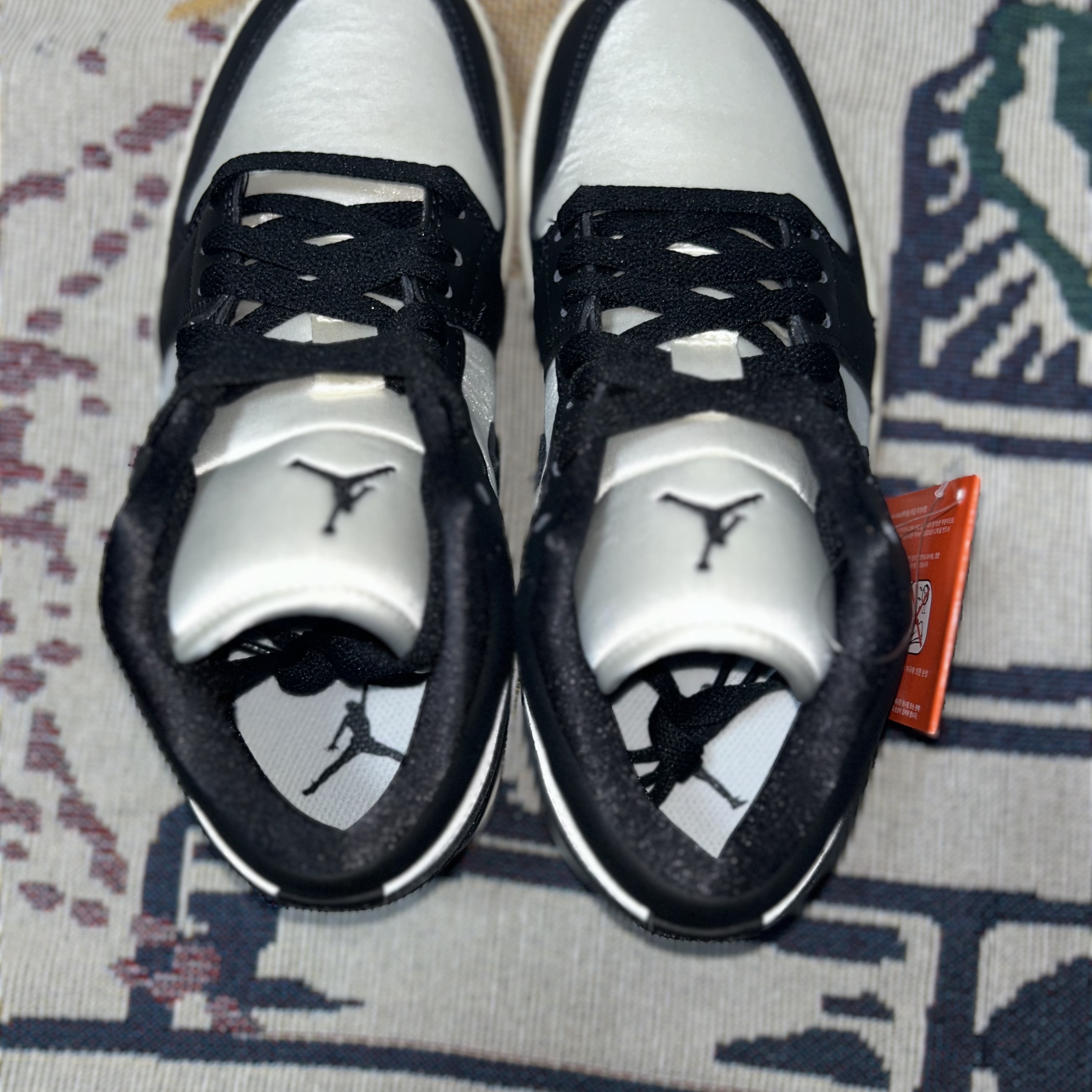 (W) Jordan 1 Low SE Sail Black 착용 스타일 - 5