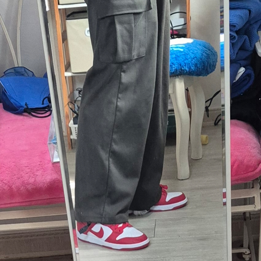 Nike Dunk Low SP White and University Red 2023 착용 스타일