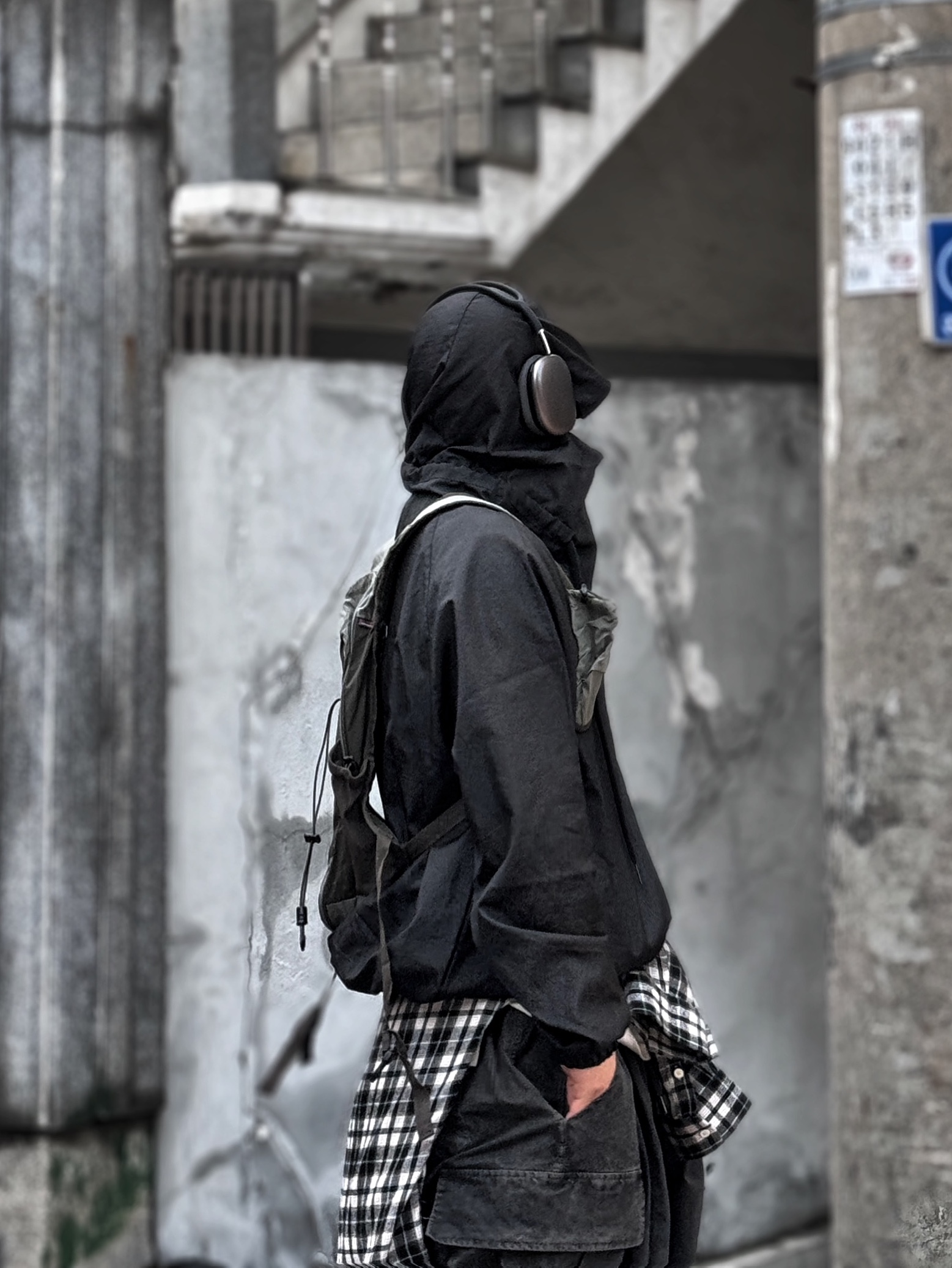 Apple AirPods Max Lightning Space Gray (Korean Ver.), Asics Gel-Venture 6 Carrier Grey 착용 스타일 - 3