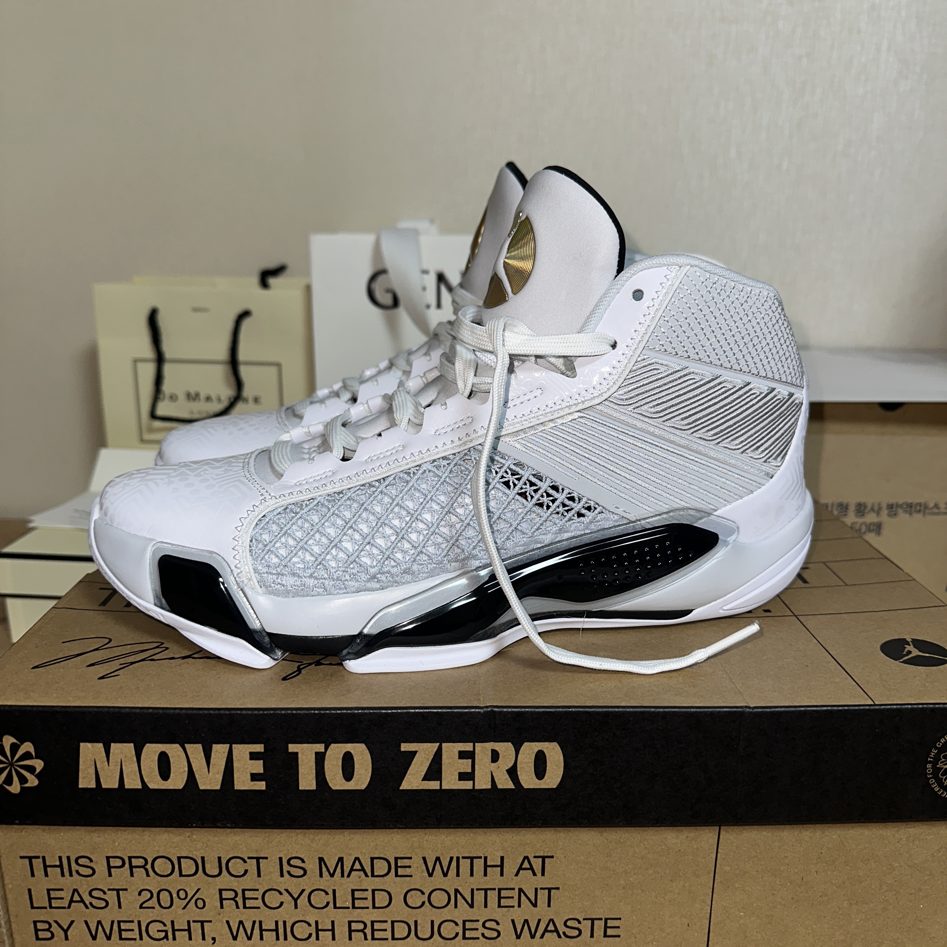 Jordan XXXVIII PF FIBA 착용 스타일