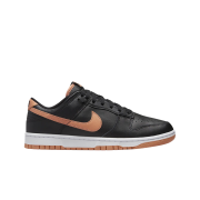 Nike Dunk Low Retro Black Amber Brown