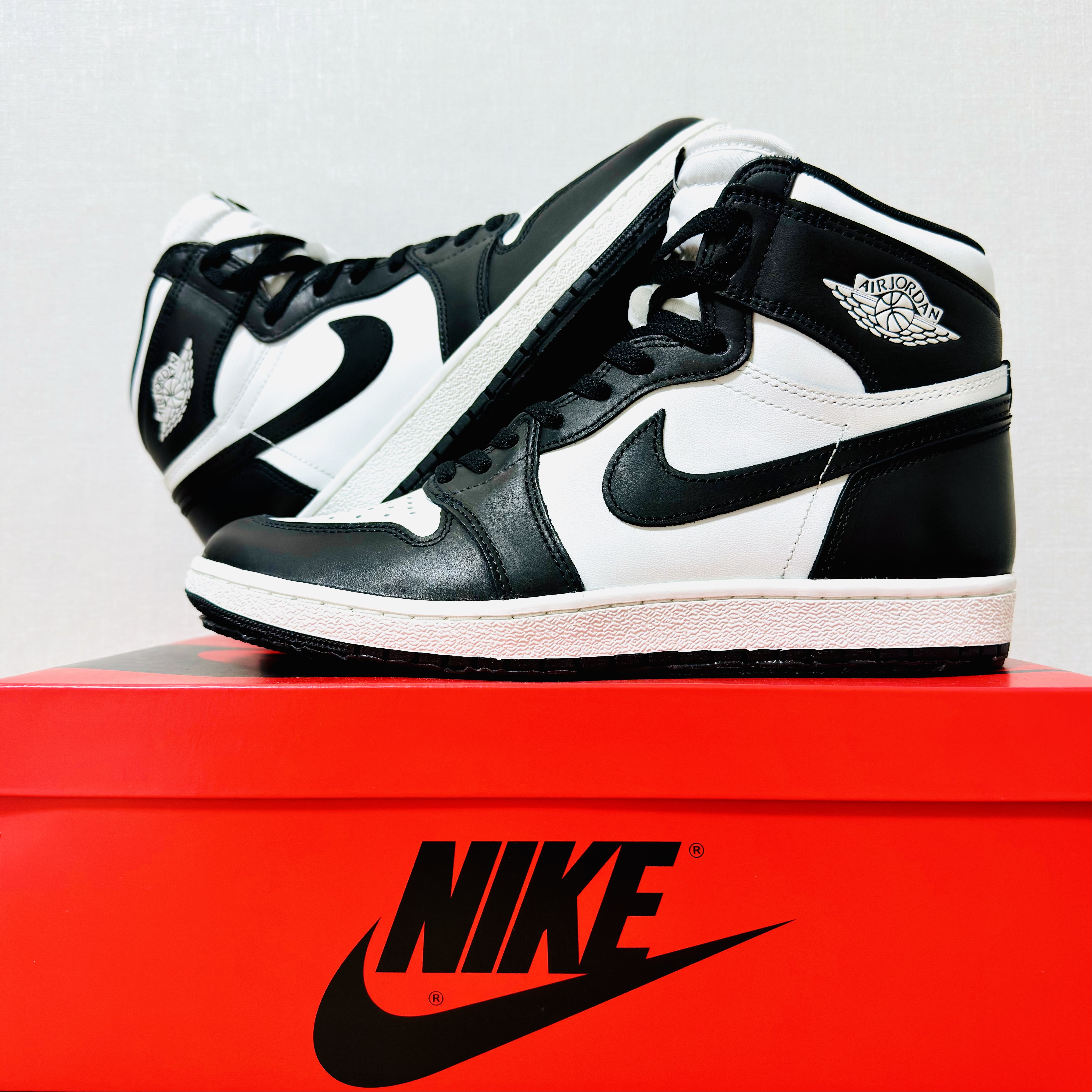 Jordan 1 High 85 Black White 착용 스타일