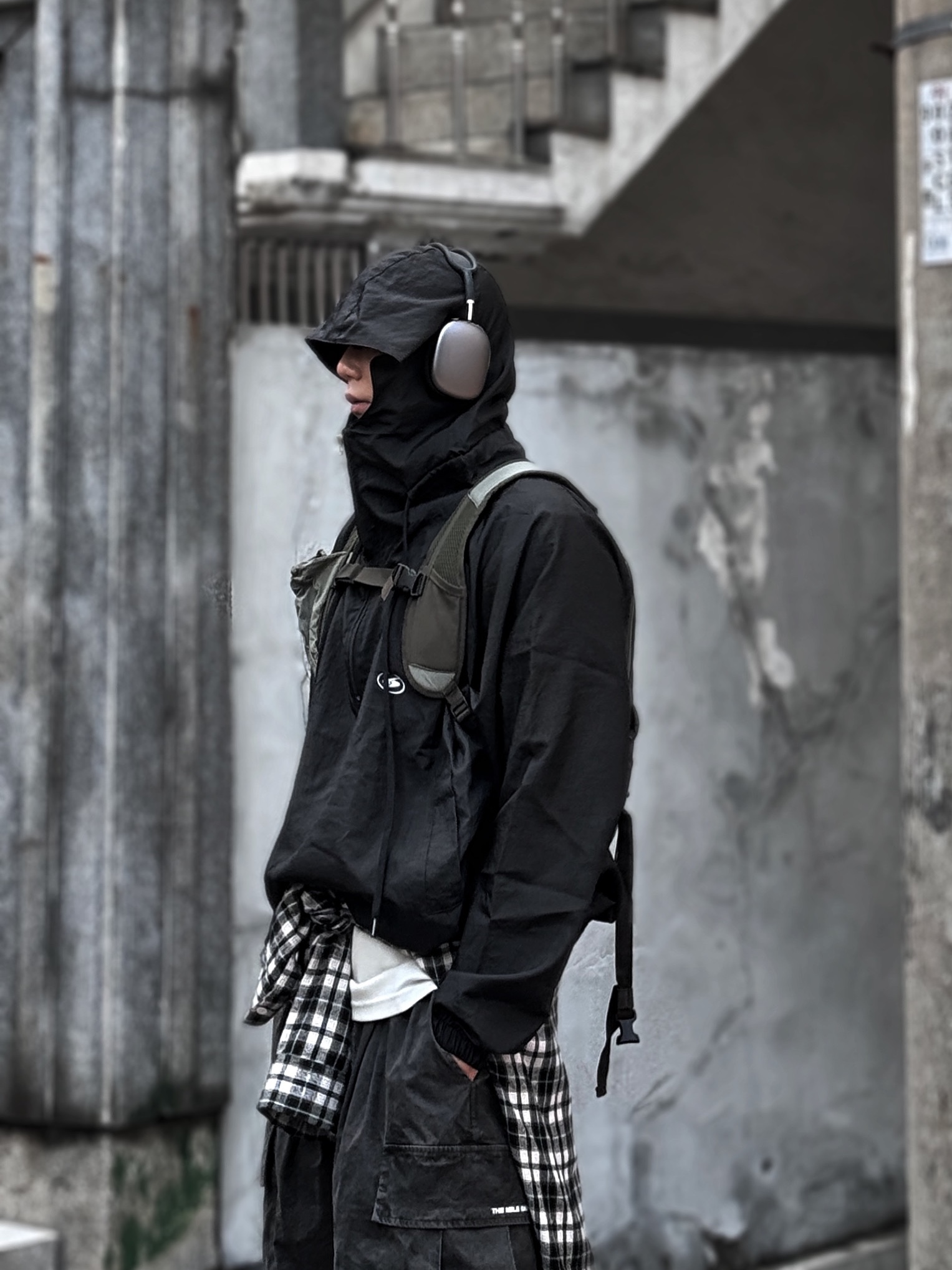 Apple AirPods Max Lightning Space Gray (Korean Ver.), Asics Gel-Venture 6 Carrier Grey 착용 스타일 - 5