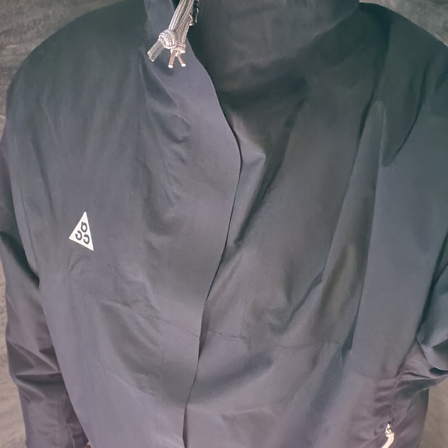 Nike ACG Storm-Fit ADV Cascade Rains Full Zip Jacket Black - Asia 착용 스타일