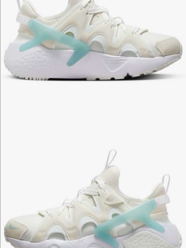 (W) Nike Air Huarache Craft Summit White Jade Ice 착용 스타일 - 2
