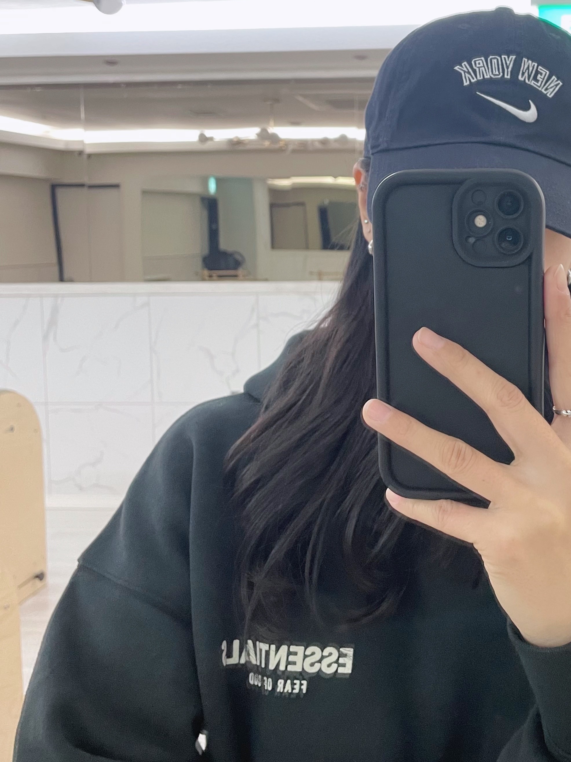 (Kids) Essentials The Core Collection Hoodie Stretch Limo, (Kids) Essentials Relaxed Sweatpants Stretch Limo - 22SS 착용 스타일 - 3