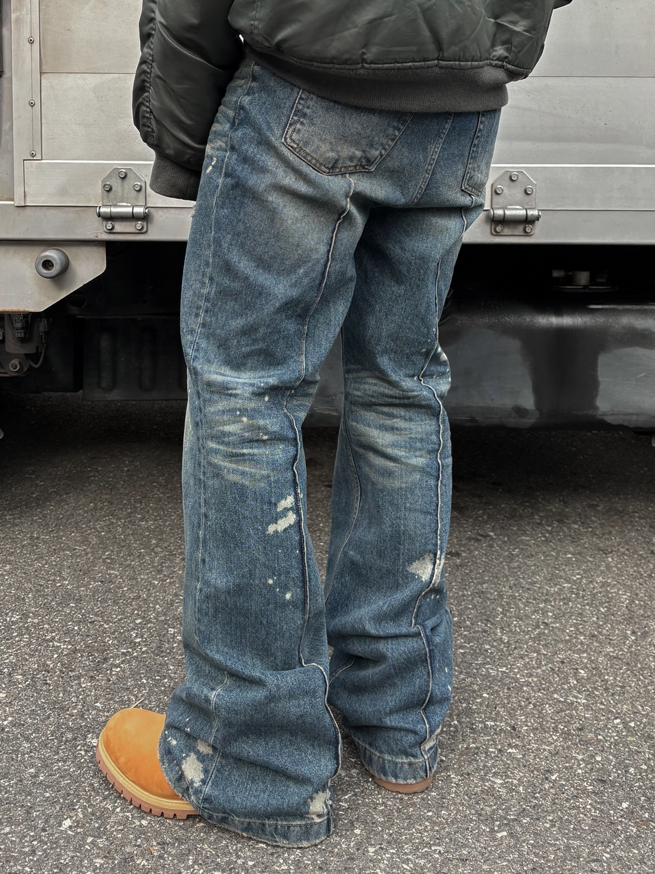 Timberland Premium 6 inch Waterproof Boot Wheat Nubuck - Wide 착용 스타일 - 5