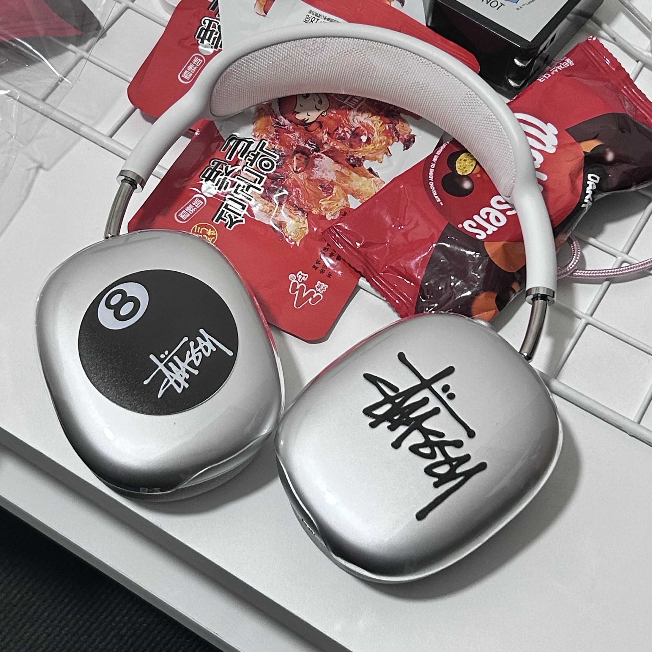 Apple AirPods Max Lightning Silver (Korean Ver.) 착용 스타일
