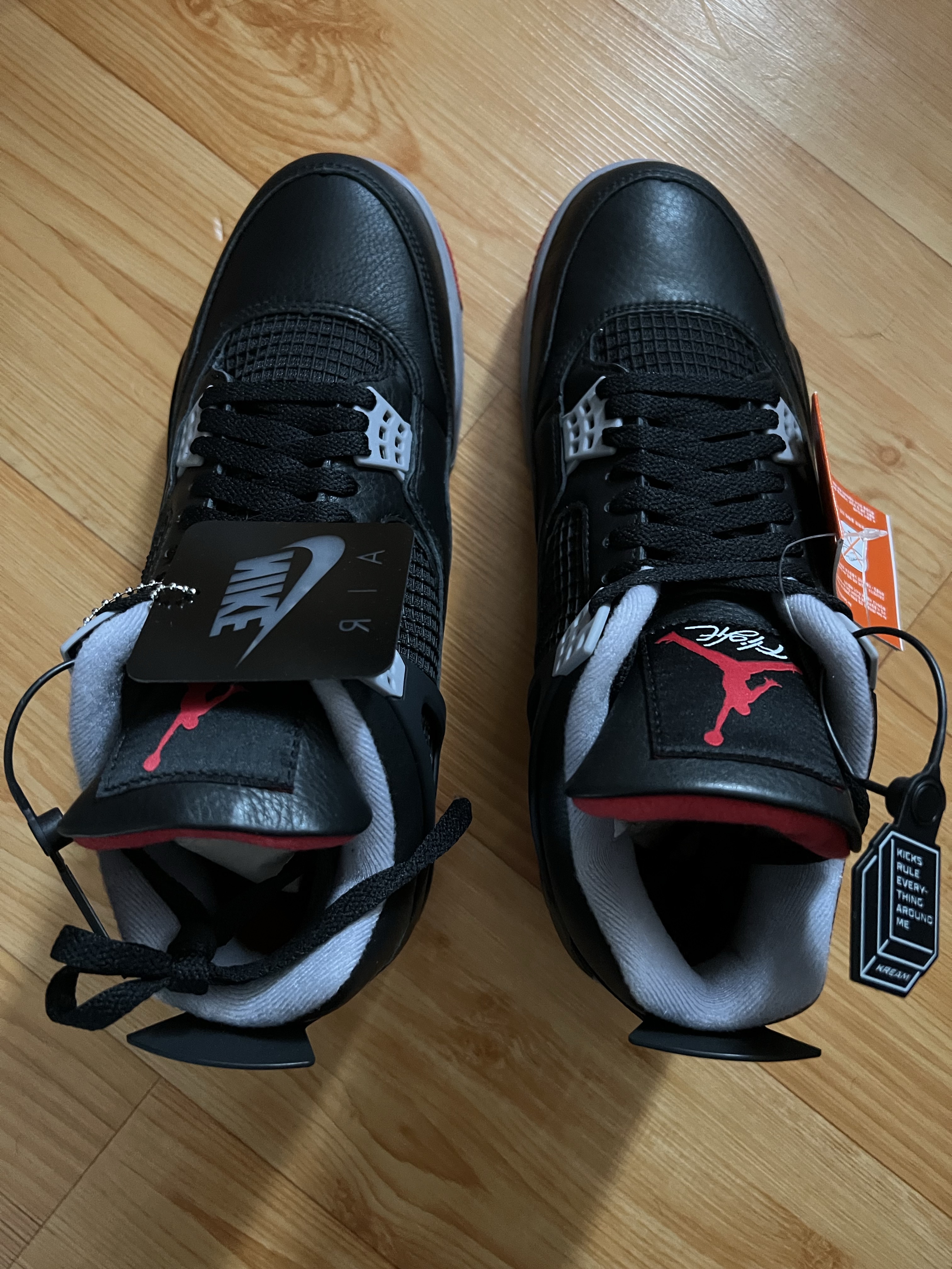 Jordan 4 Retro Bred Reimagined 착용 스타일