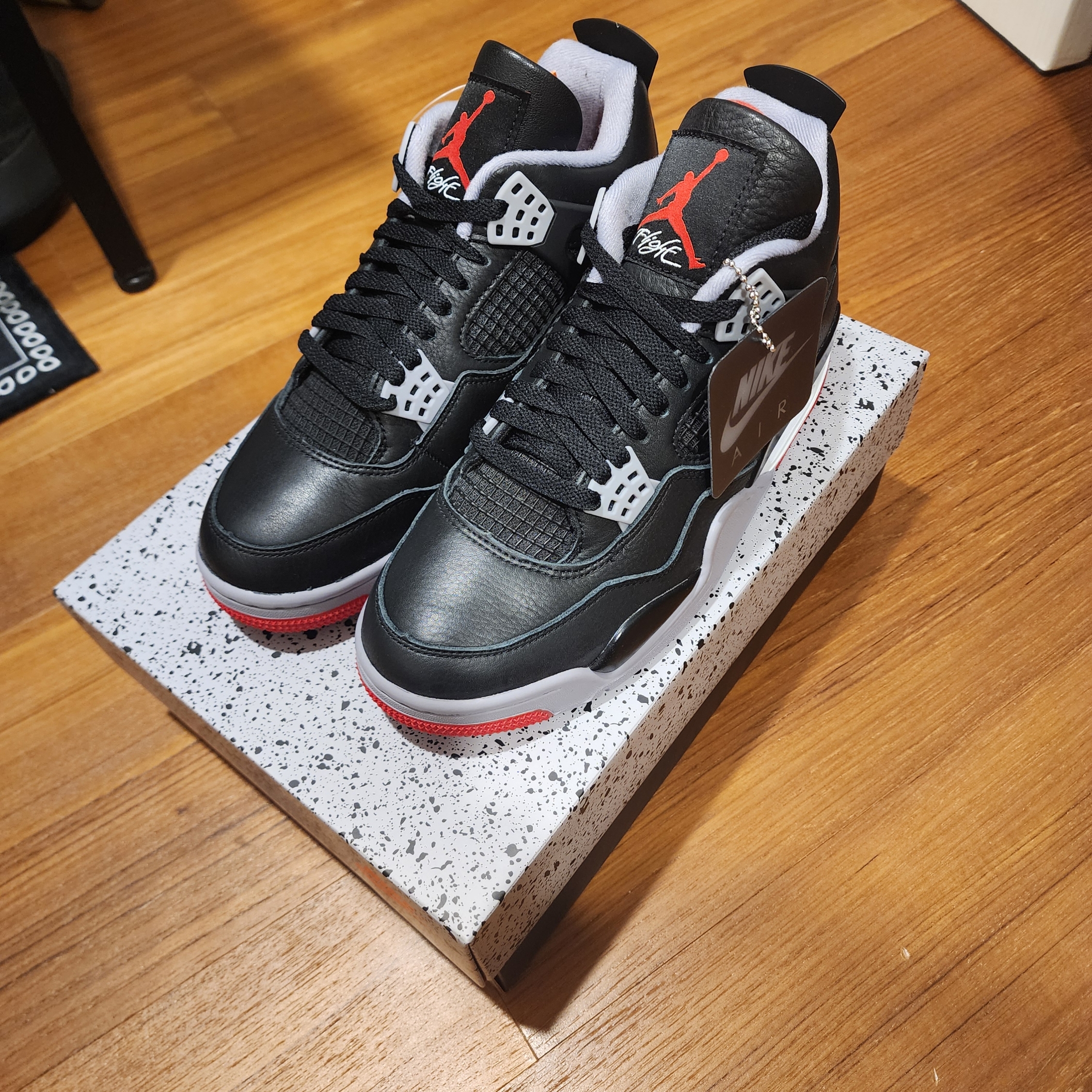 Jordan 4 Retro Bred Reimagined 착용 스타일 - 5