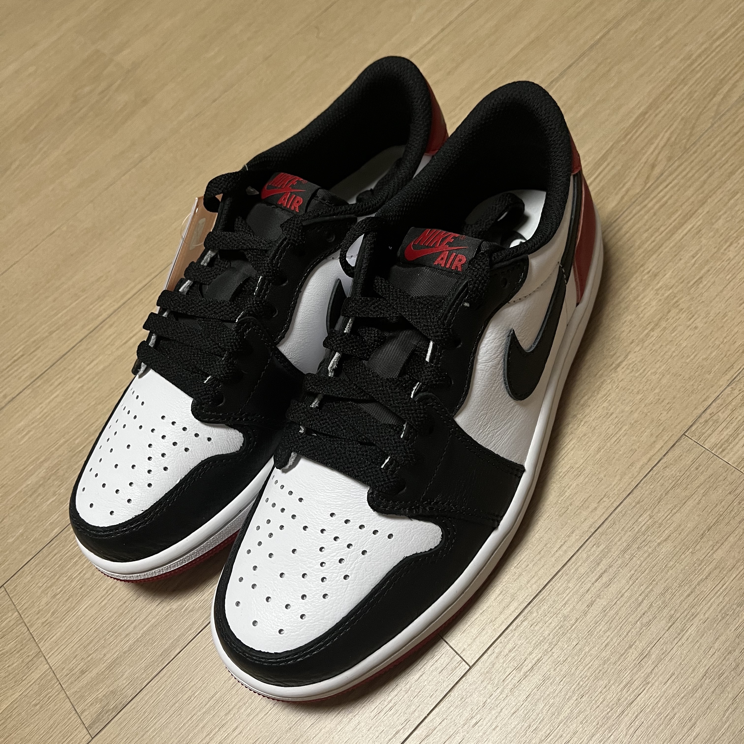 Jordan 1 Retro Low OG Black Toe 착용 스타일