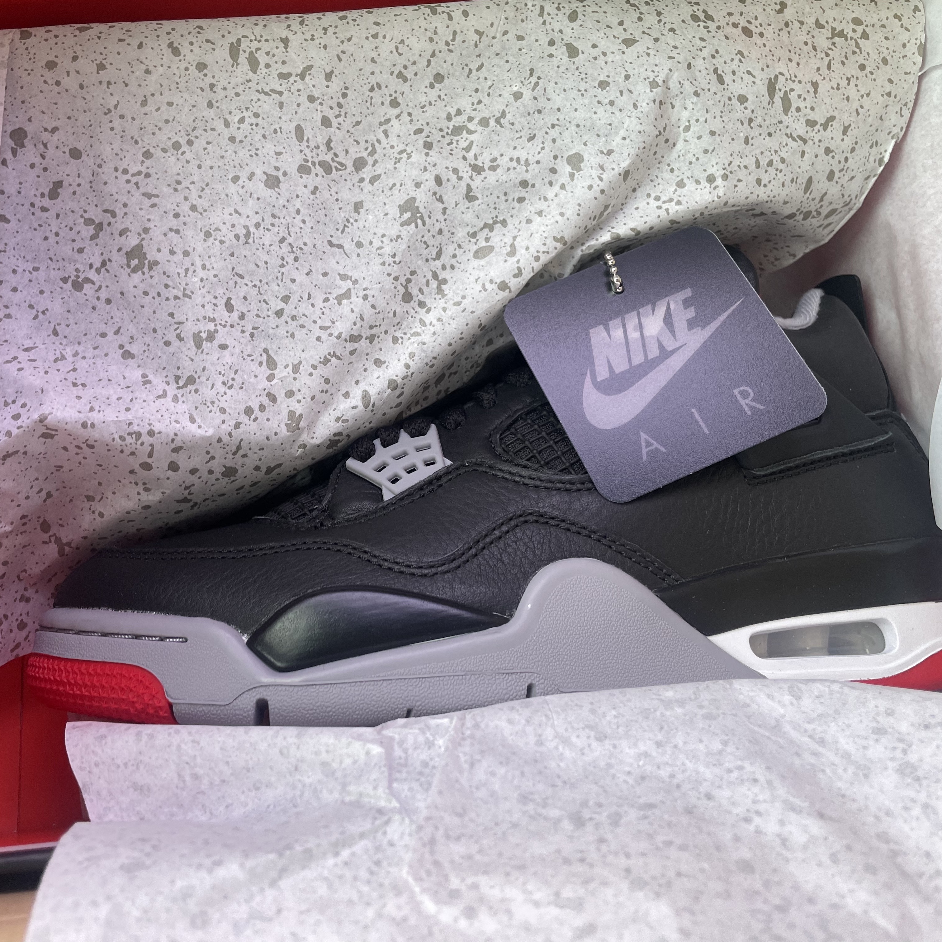 Jordan 4 Retro Bred Reimagined 착용 스타일