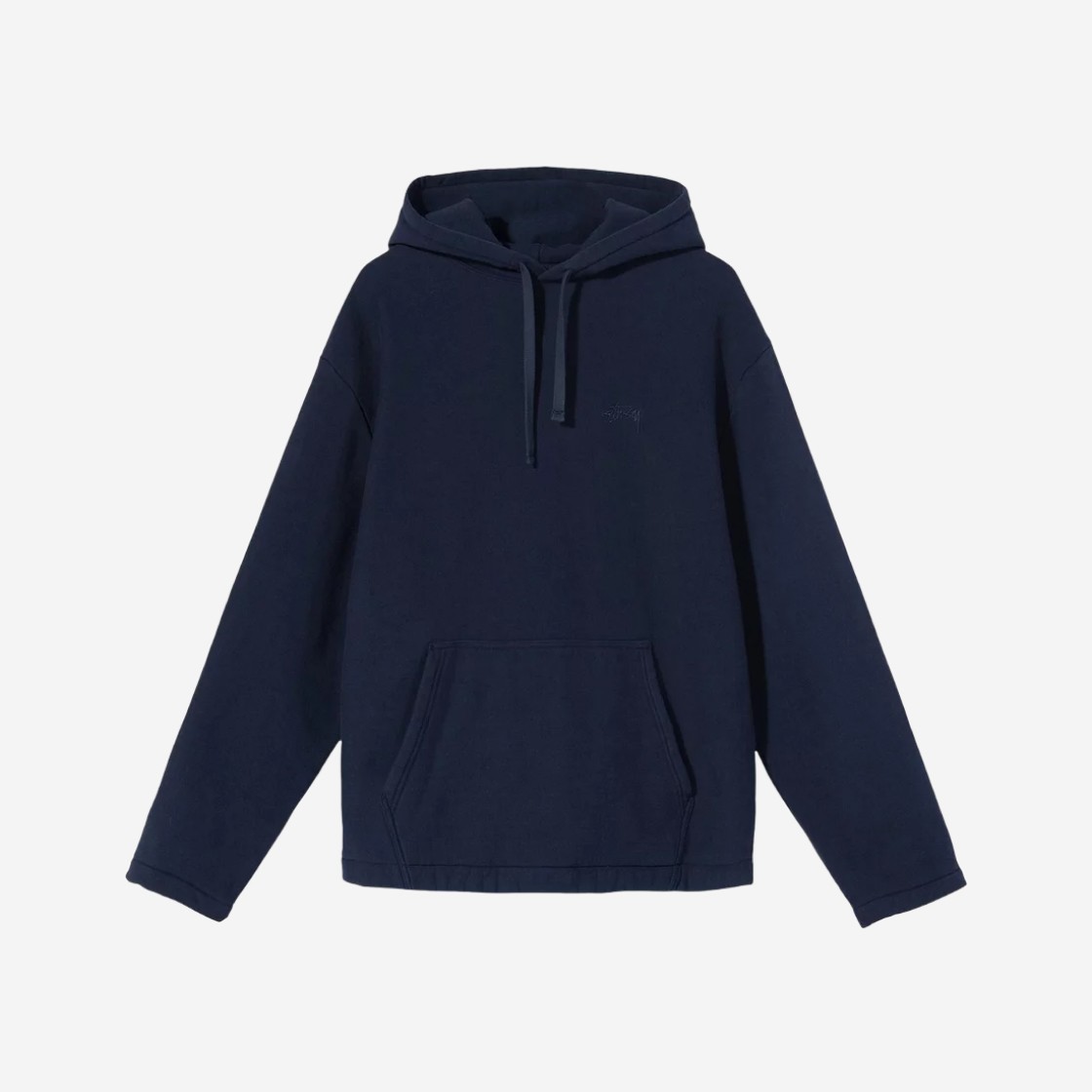 Stussy x No Vacancy Inn Fleece Hoodie Navy 상세 이미지 2