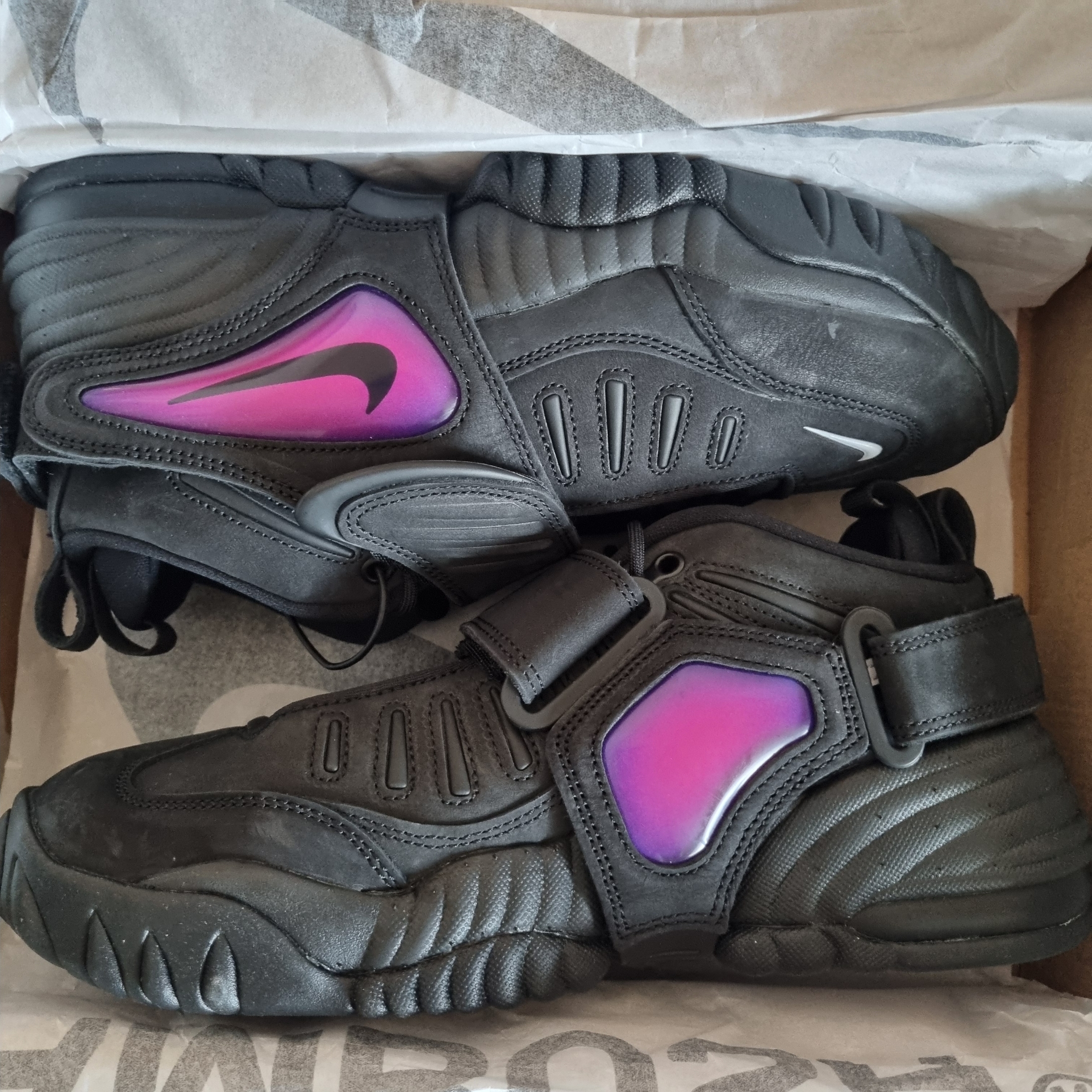 Nike x Ambush Air Adjust Force SP Black and Psychic Purple 착용 스타일
