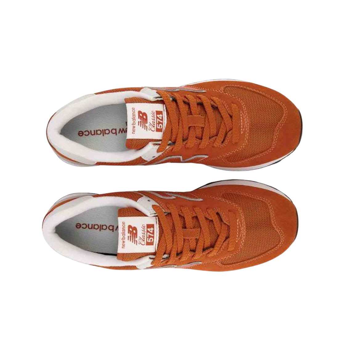 New Balance 574 Orange Grey 상세 이미지 2