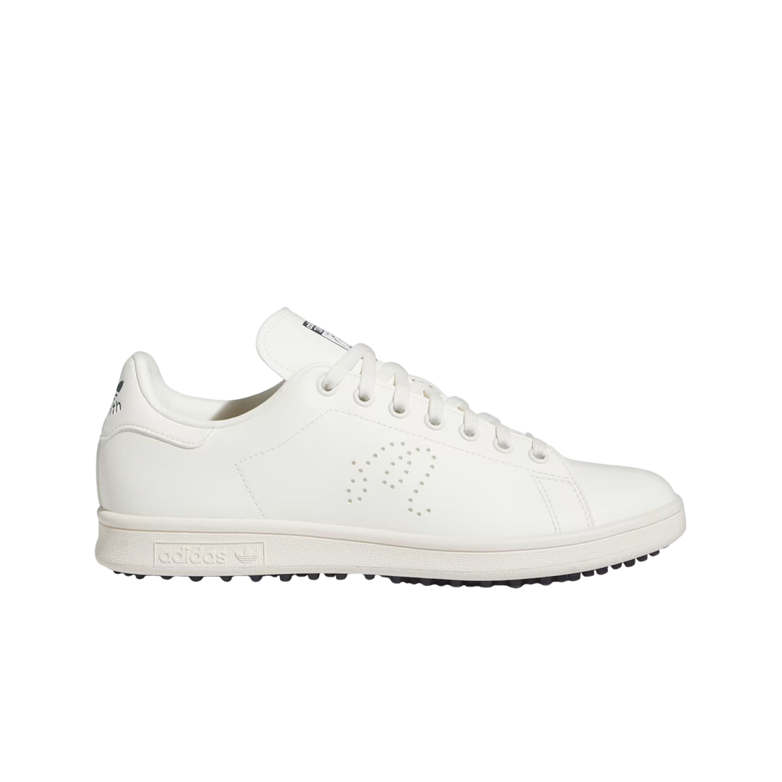 아디다스 x 말본 골프 스탠 스미스 스파이크리스 오프 화이트 컬리지에이트 네이비(Adidas x Malbon Golf Stan Smith Spikeless Off White Collegiate Navy)