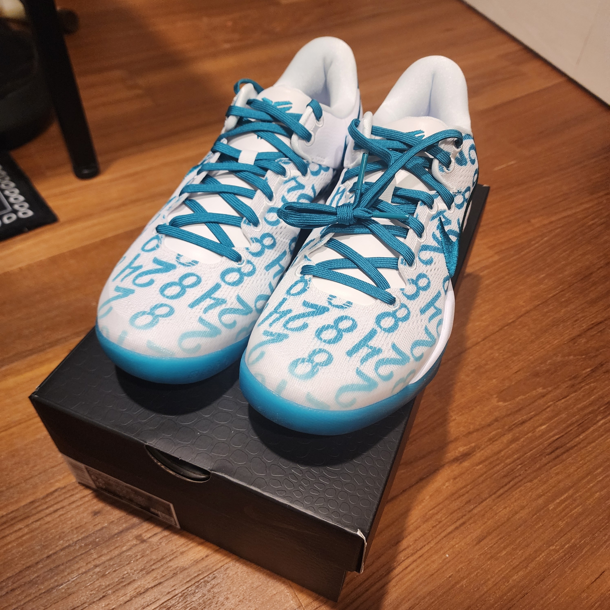 Nike Kobe 8 Protro Aqua 착용 스타일 - 6