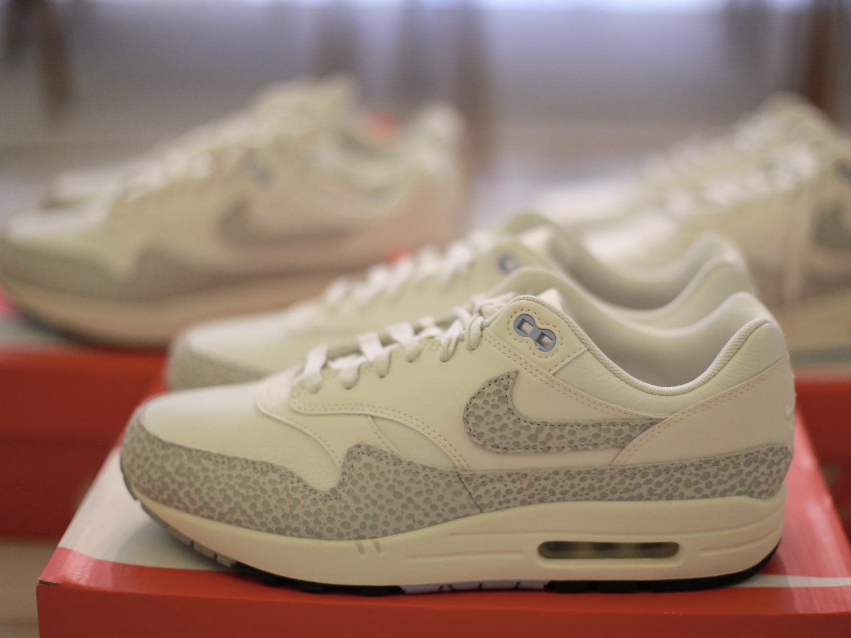 (W) Nike Air Max 1 '87 Safari 착용 스타일 - 1