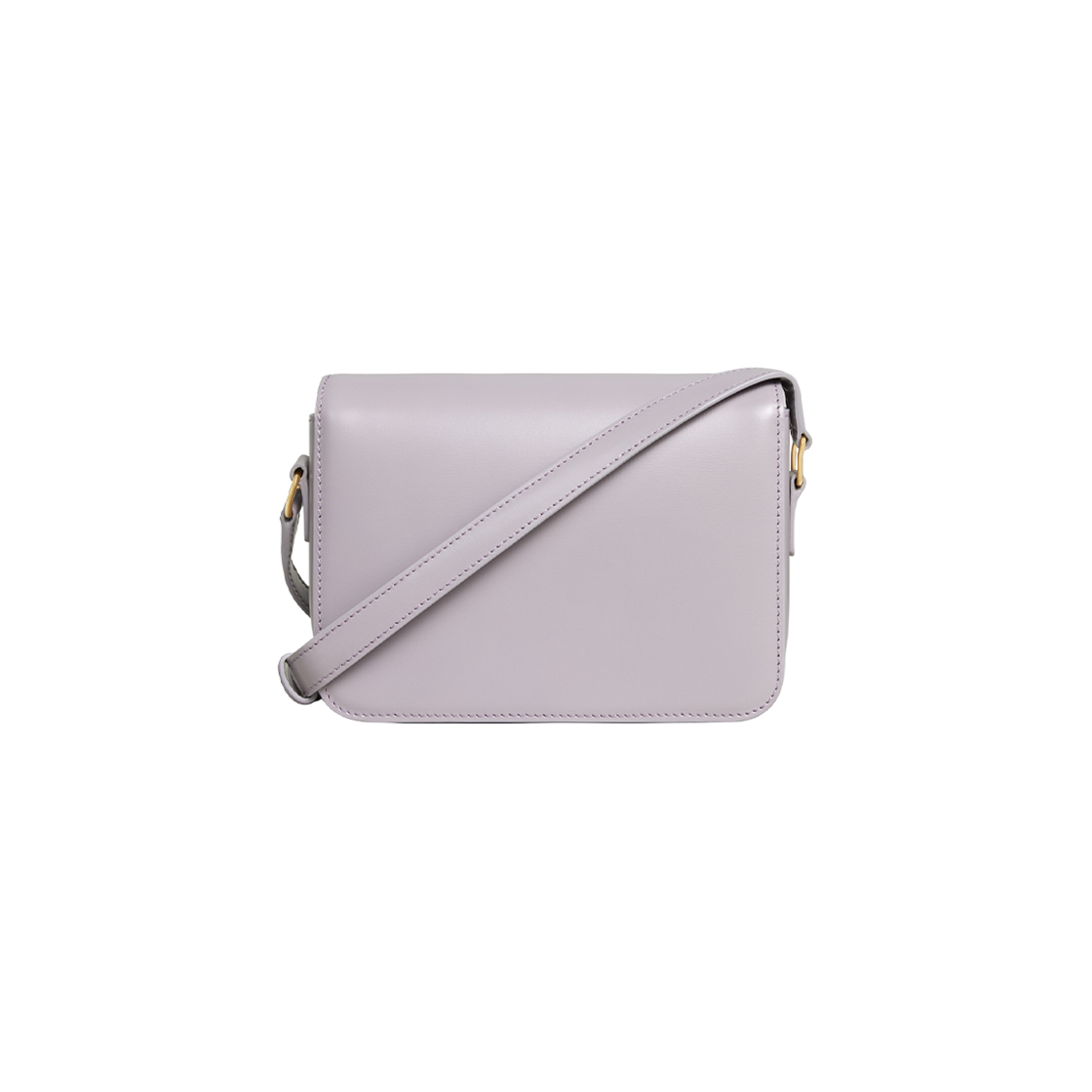 Celine Teen Triomphe Bag in Shiny Calfskin Light Lilac 상세 이미지 3