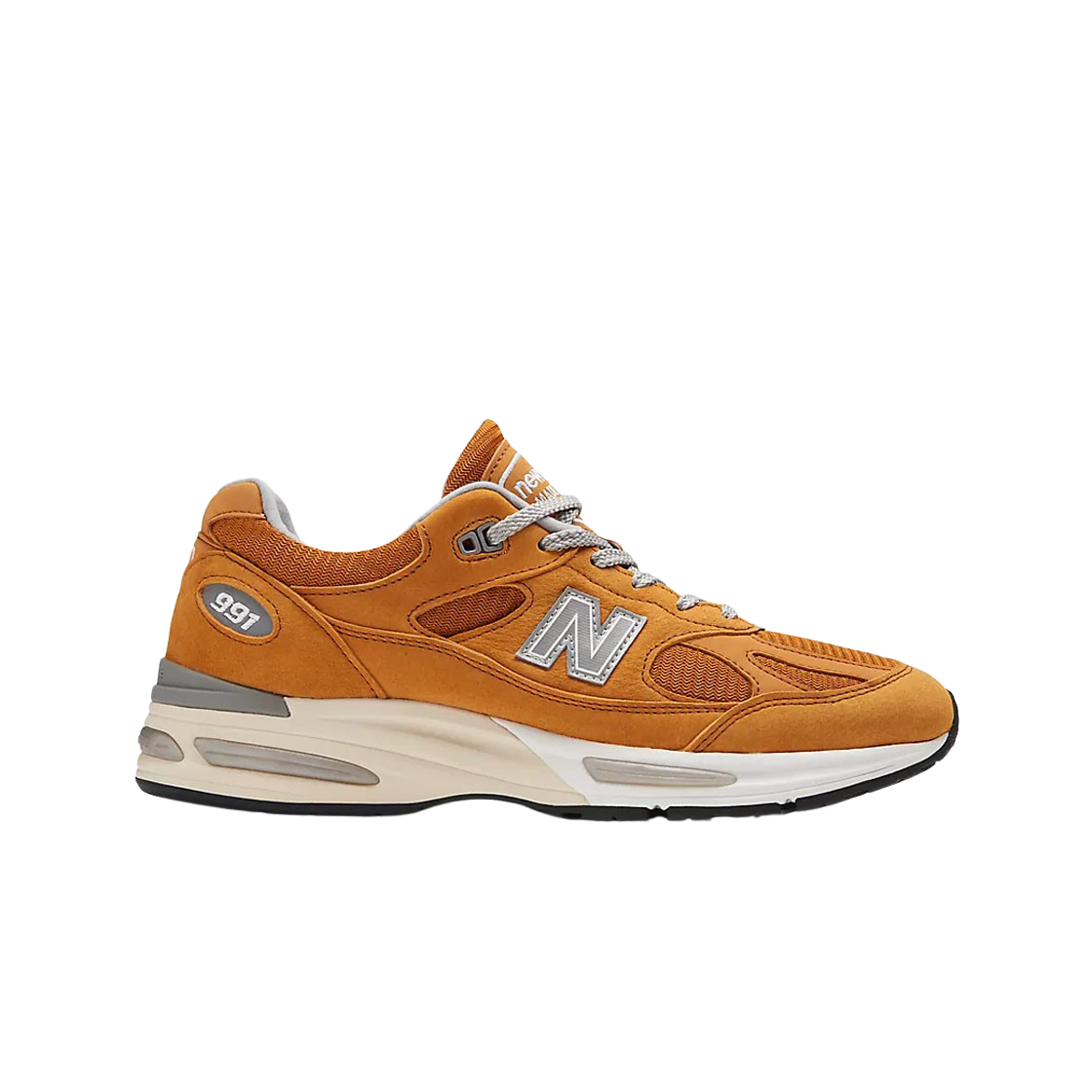 뉴발란스 991v2 메이드 인 UK 옐로우 실버(New Balance 991v2 Made in UK Yellow Silver)