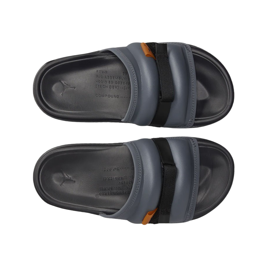 DM1683-003 Jordan Super Play Slide Dark Grey Black - #2