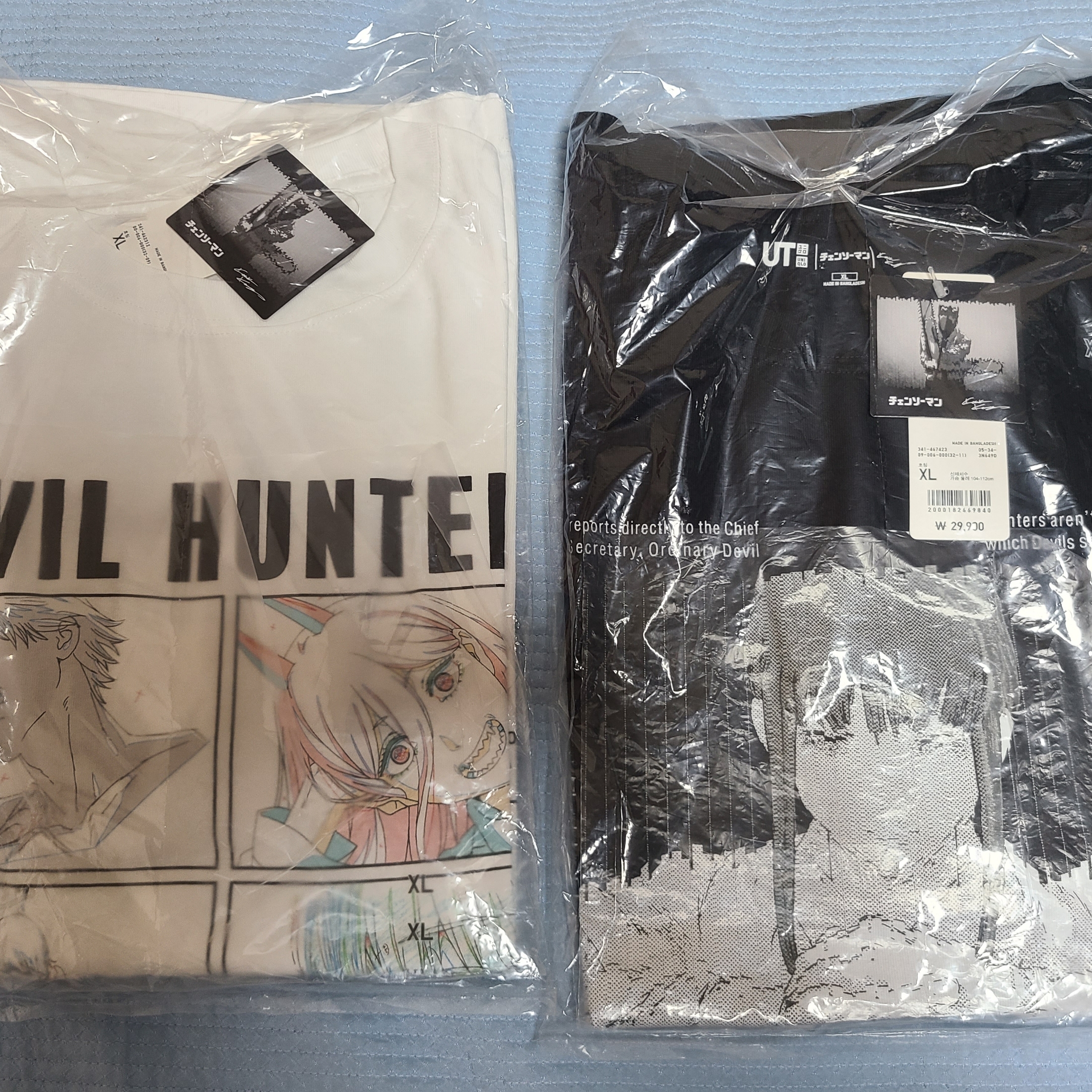 Uniqlo UT Chainsaw Man x Kosuke Kawamura Graphic T-Shirt Makima Black - JP 착용 스타일 - 1