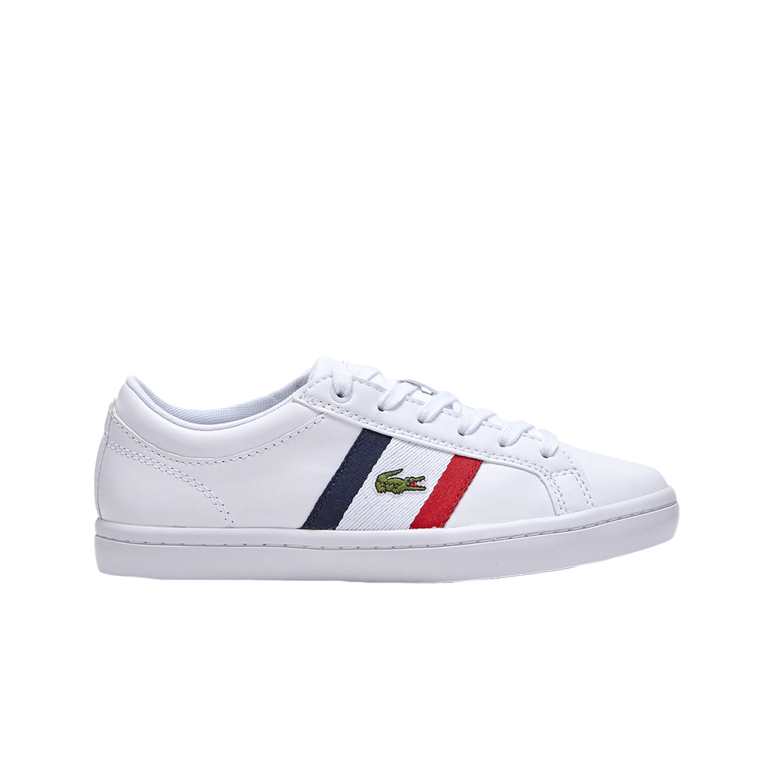 (W) Lacoste Straightset 0821 Sneakers White 상세 이미지 1