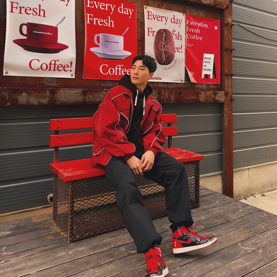 Jordan 1 Retro High OG Patent Bred 착용 스타일