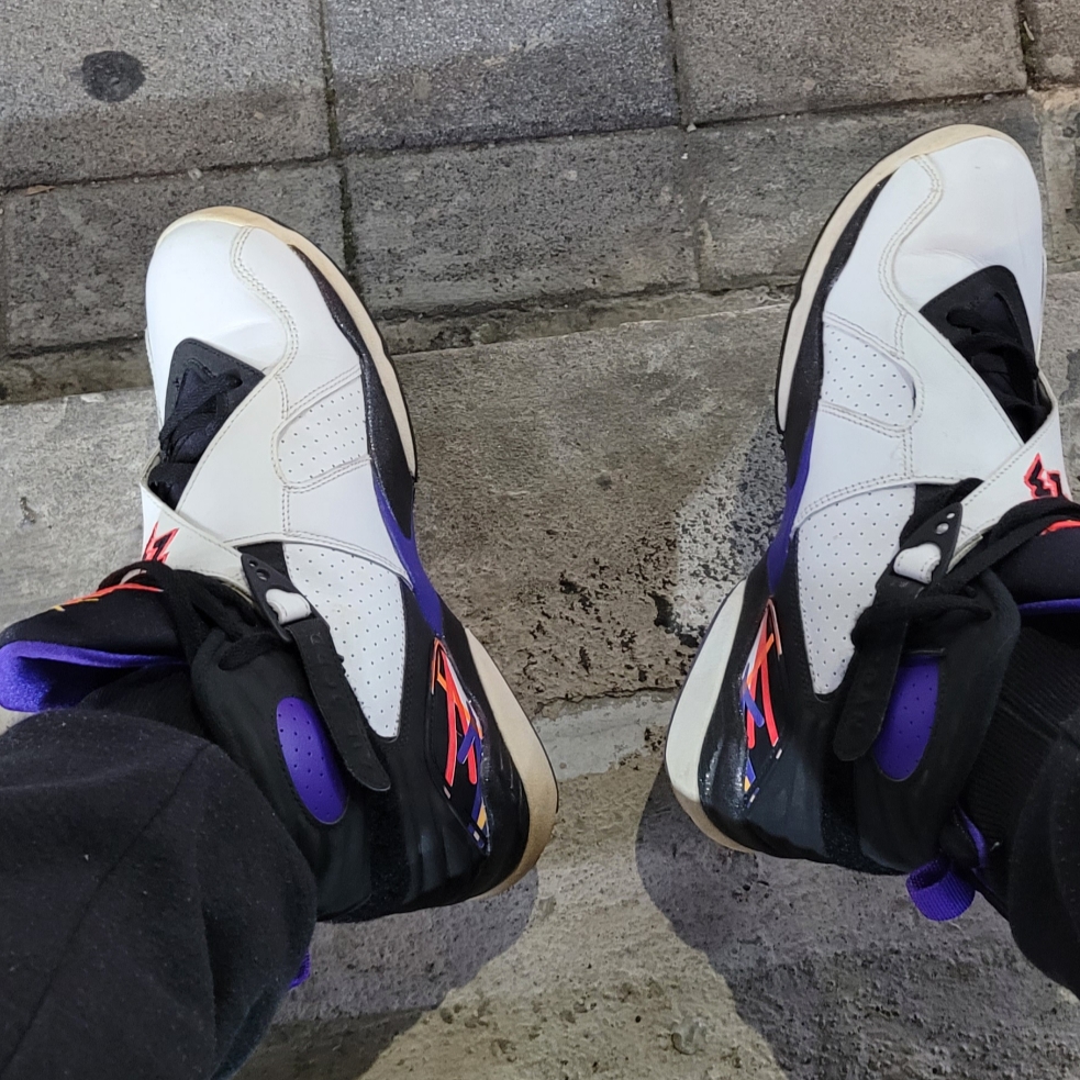 Jordan 8 Retro Three-Peat 착용 스타일 - 3