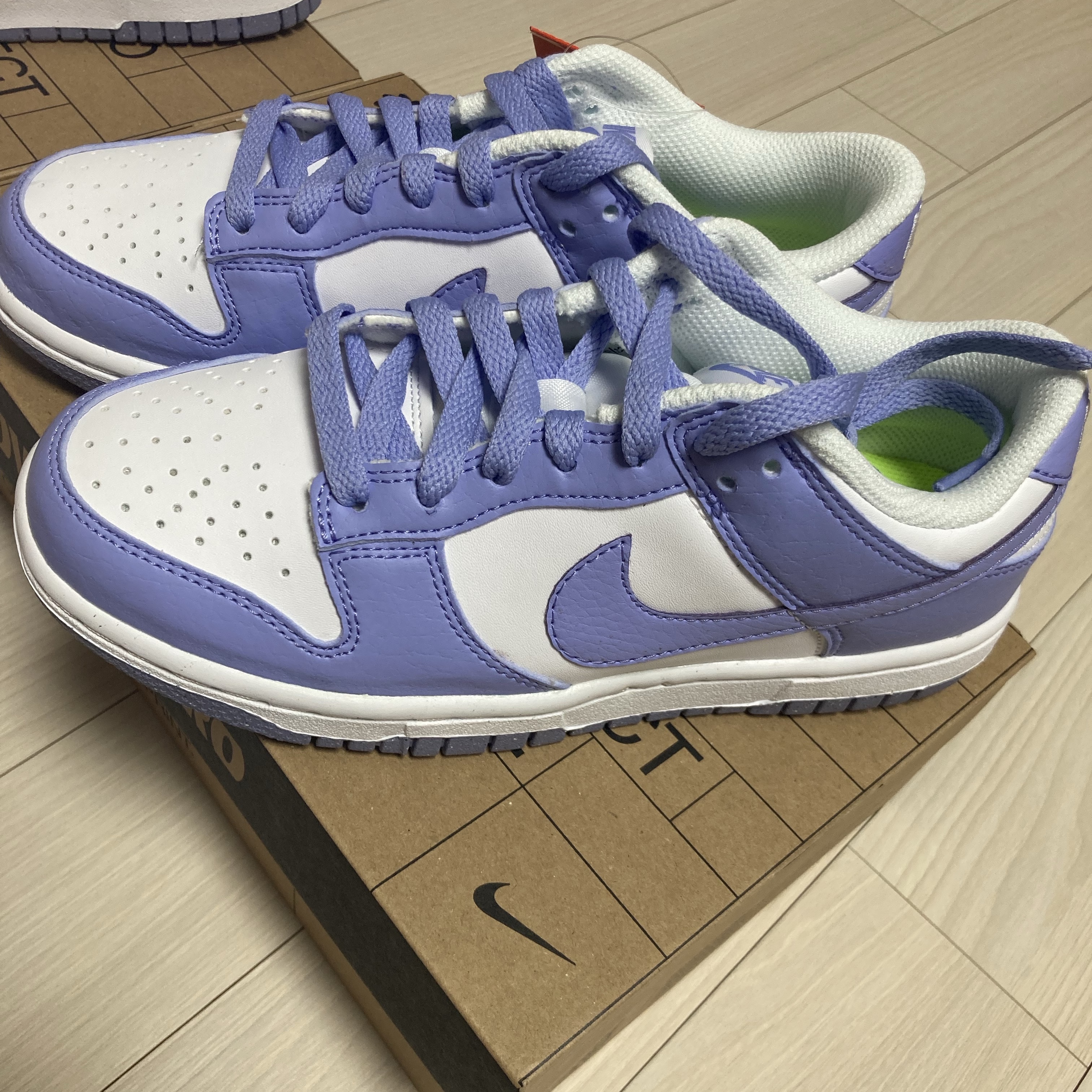 (W) Nike Dunk Low Next Nature Lilac 착용 스타일