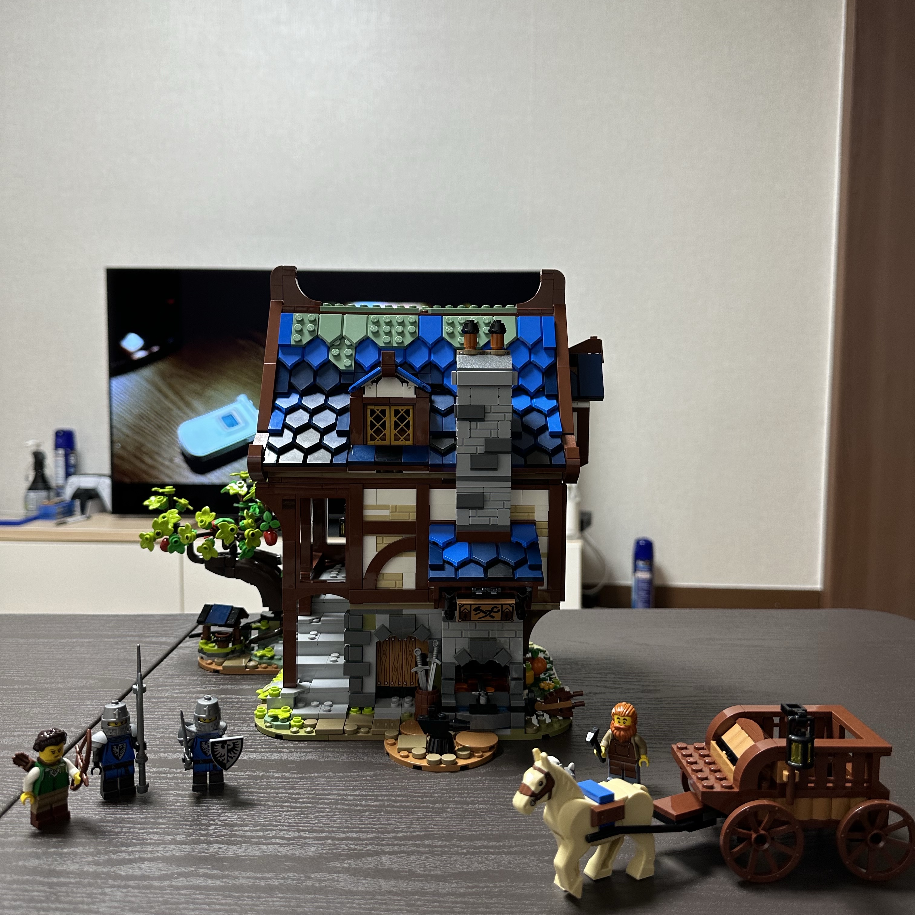 Lego Medieval Blacksmith 착용 스타일 - 1