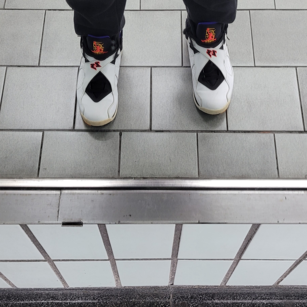 Jordan 8 Retro Three-Peat 착용 스타일 - 5