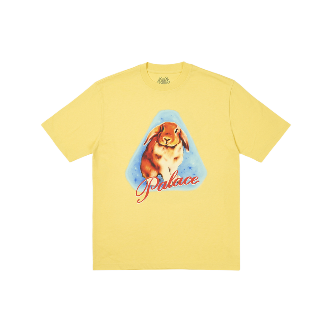 Palace Bunny T-Shirt Blessed Yellow - 24SS 상세 이미지 1