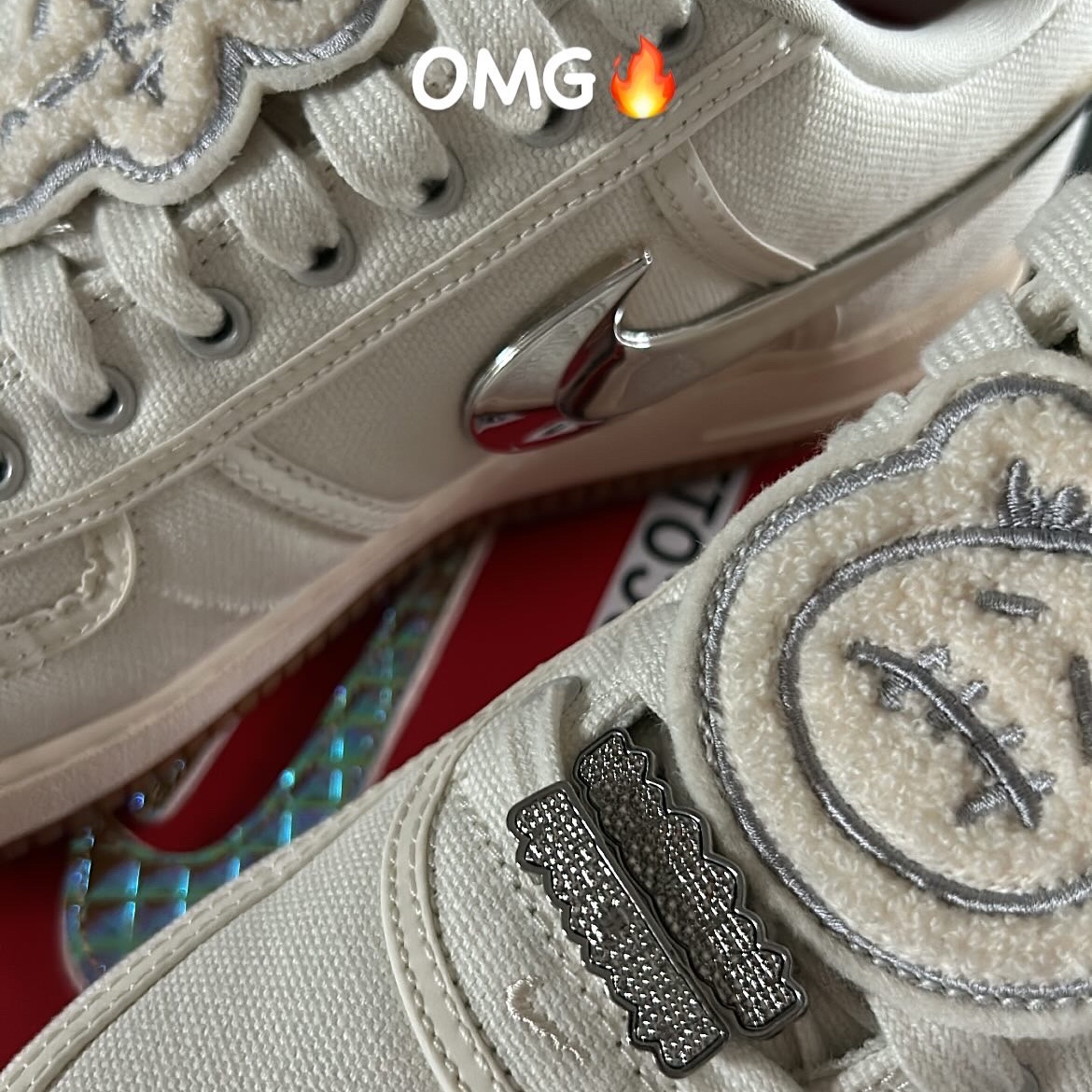 Nike x Travis Scott Air Force 1 Low Sail 착용 스타일 - 1