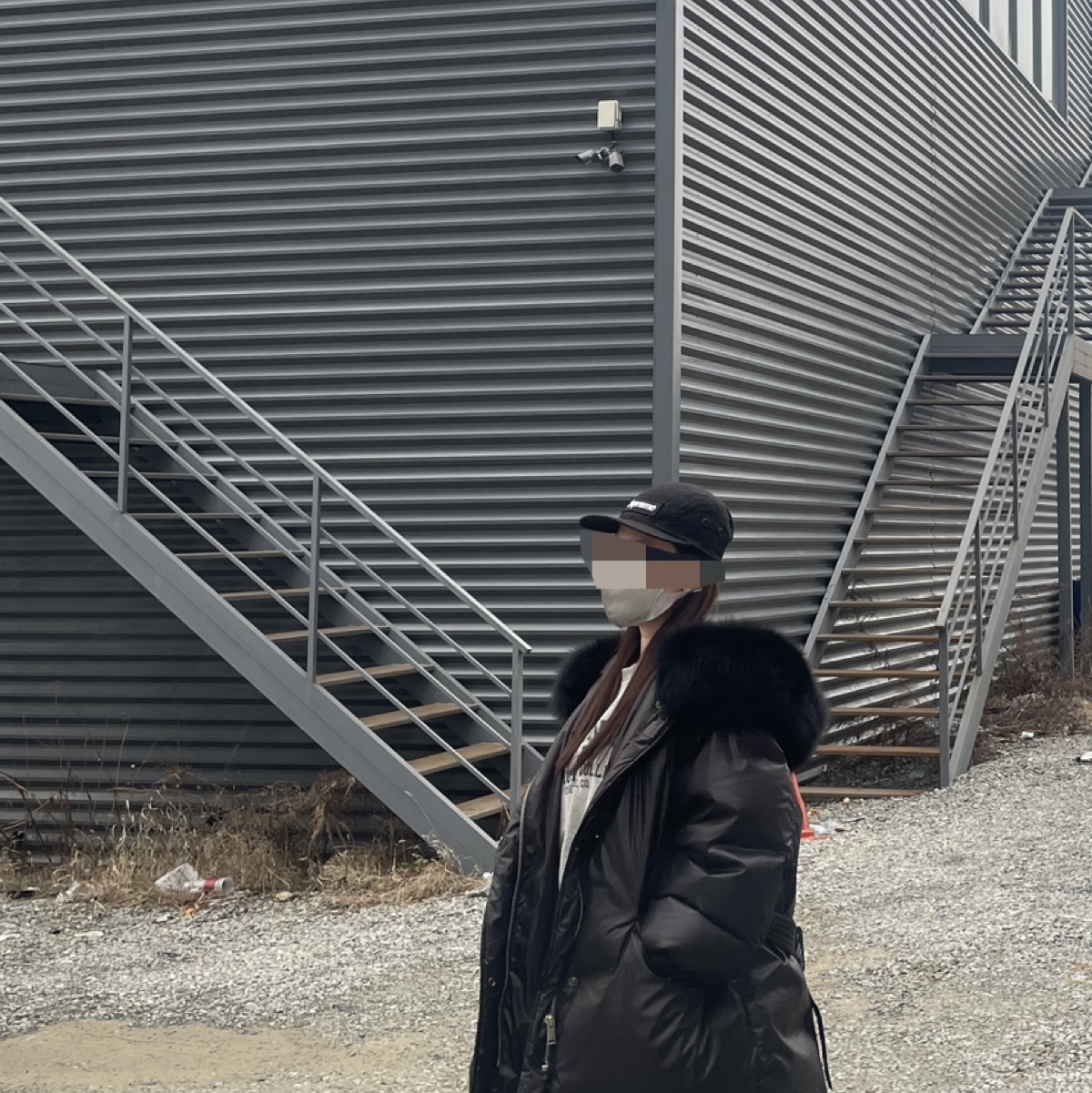 Supreme Military Camp Cap Black - 23FW 착용 스타일