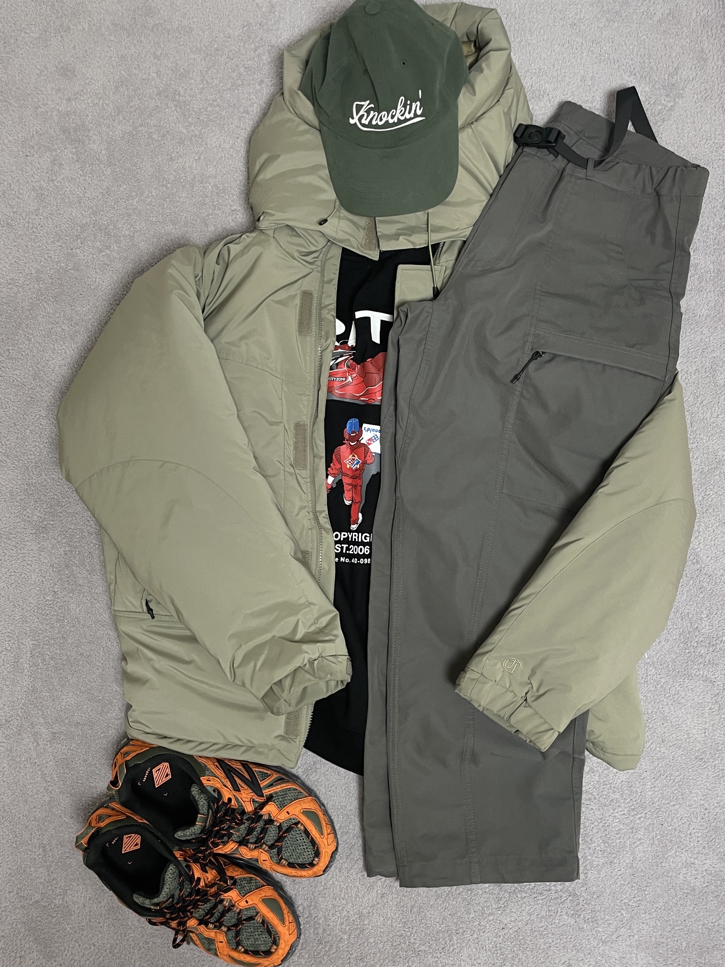 New Balance x Joe Freshgoods Beneath the Surface 610 Lil Swamps Orange 착용 스타일 - 5