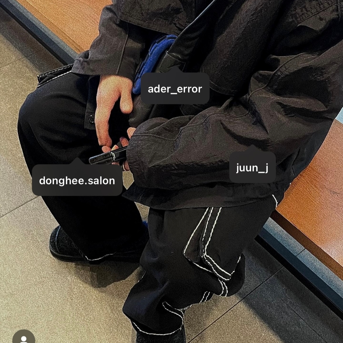 True Religion Classic Cargo Pants Mk-1 Black 착용 스타일