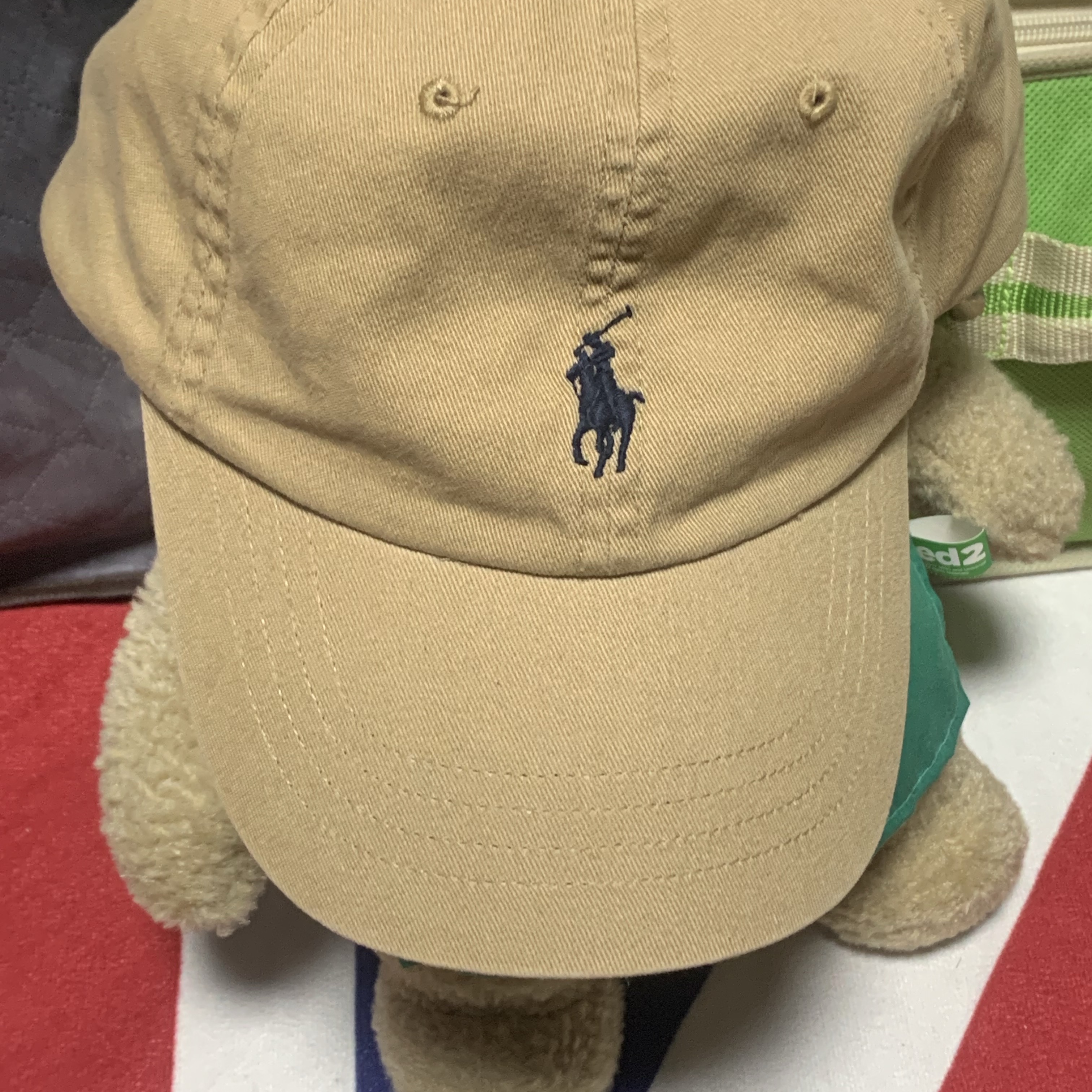 [30%적립] Polo Ralph Lauren Cotton Chino Ball Cap Cafe Tan 착용 스타일