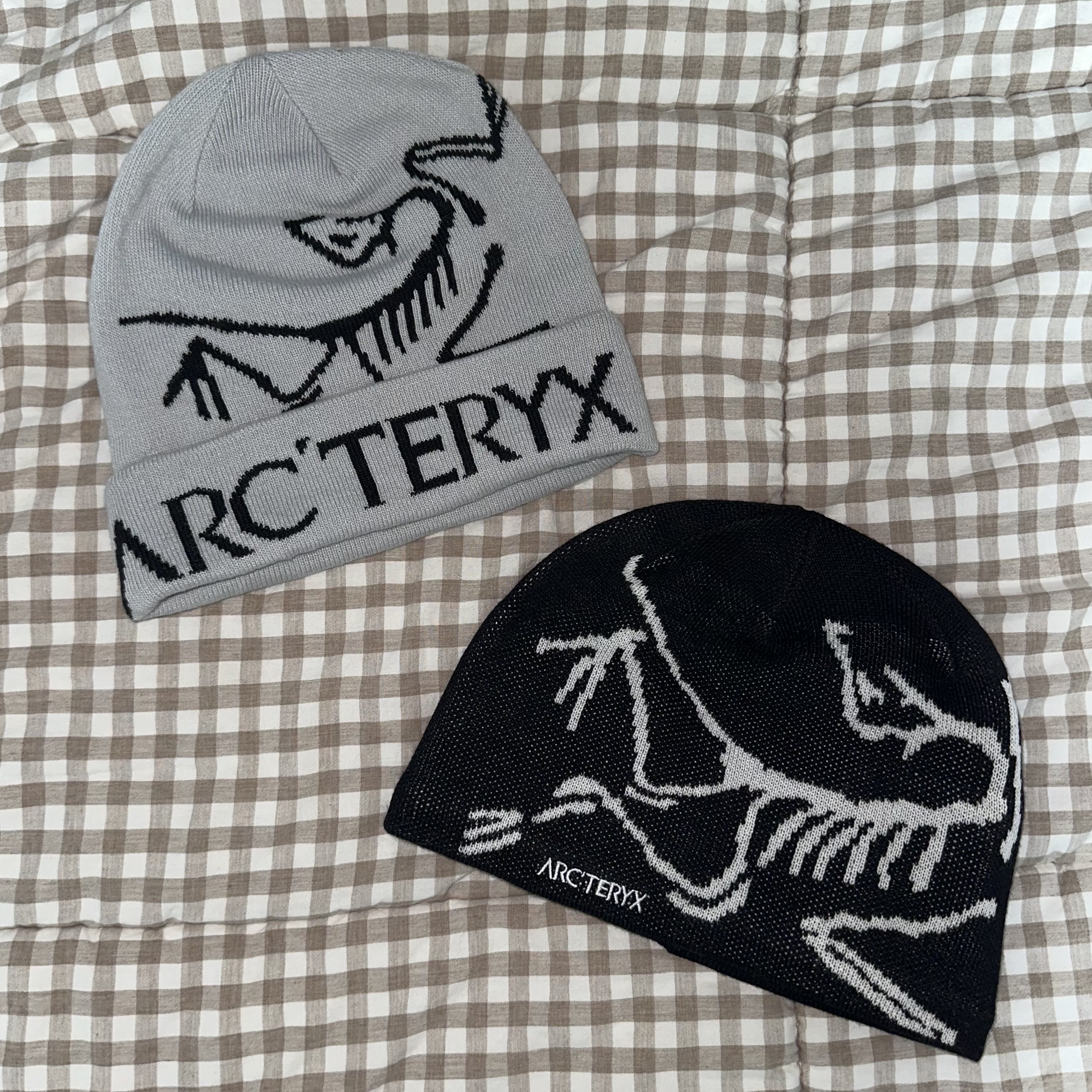 Arc'teryx Bird Head Toque Orca, Arc'teryx Bird Word Toque Orca 착용 스타일