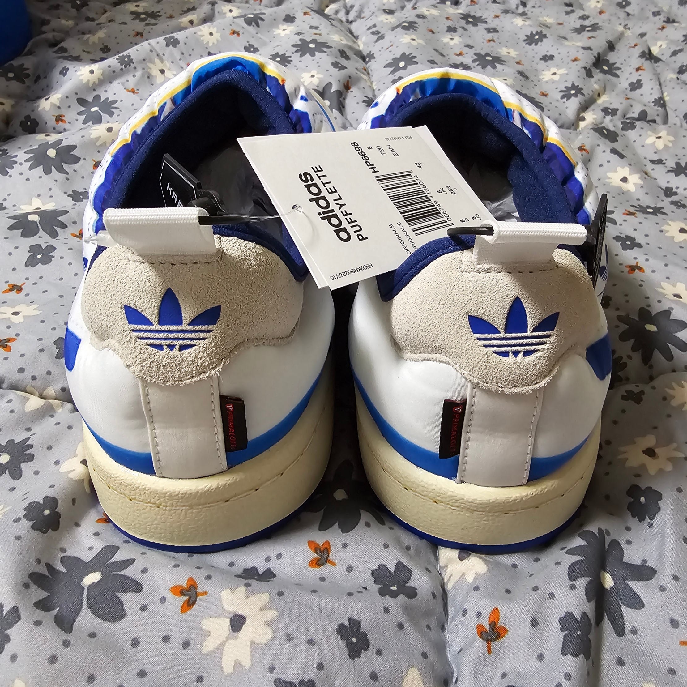 Adidas Puffylette Forum 84 Cloud White 착용 스타일 - 3