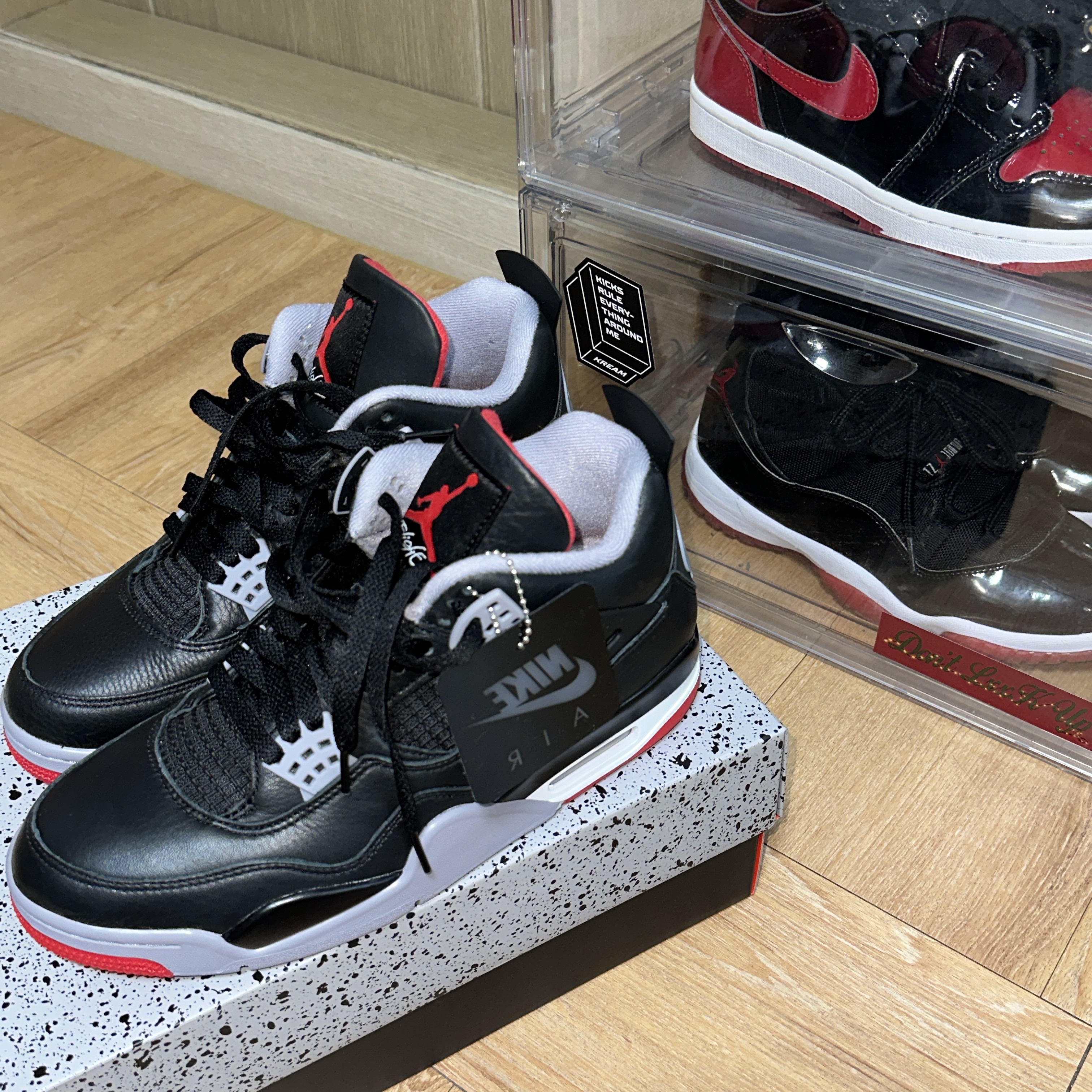Jordan 4 Retro Bred Reimagined 착용 스타일 - 3