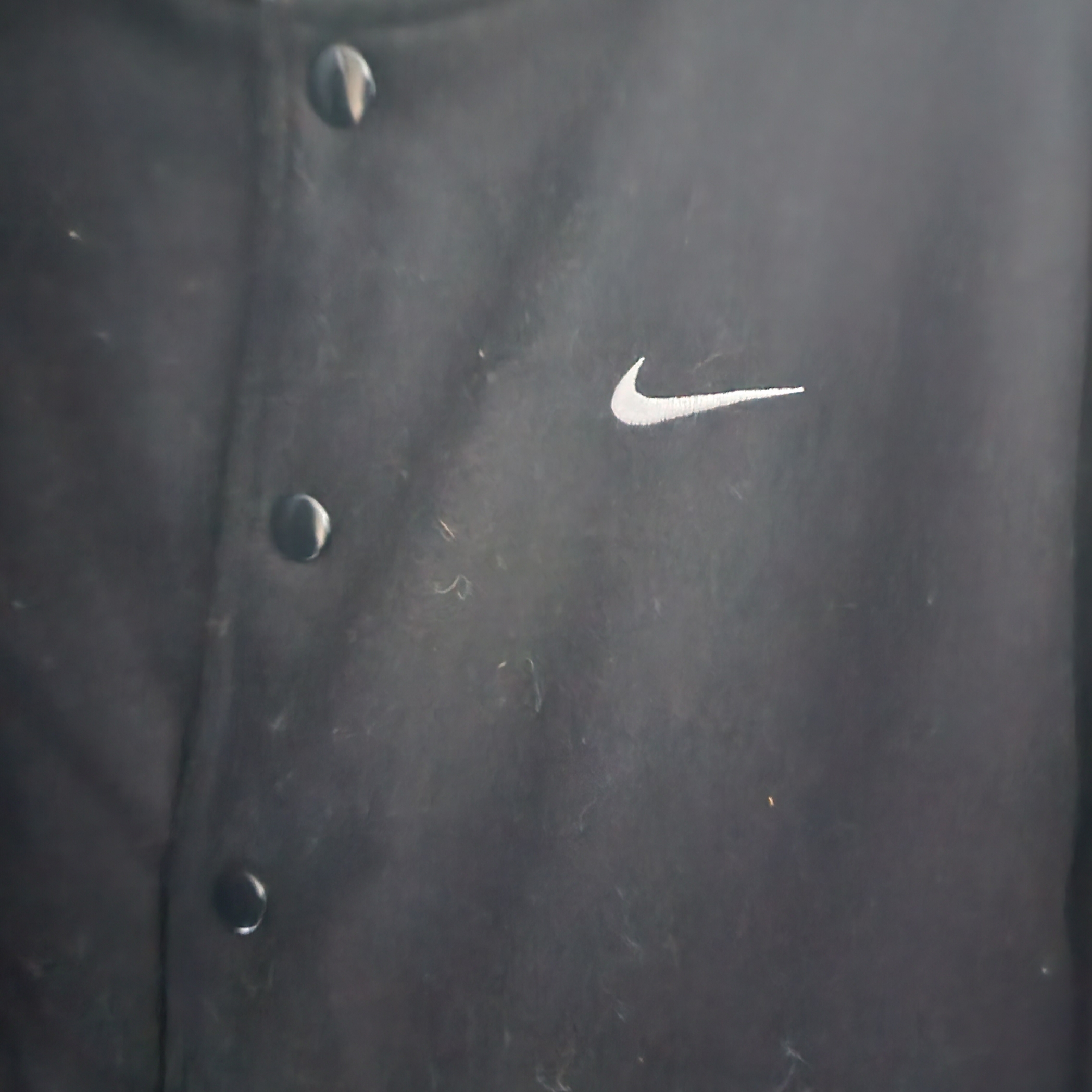 Nike NSW Authentics Varsity Jacket Black - Asia 착용 스타일