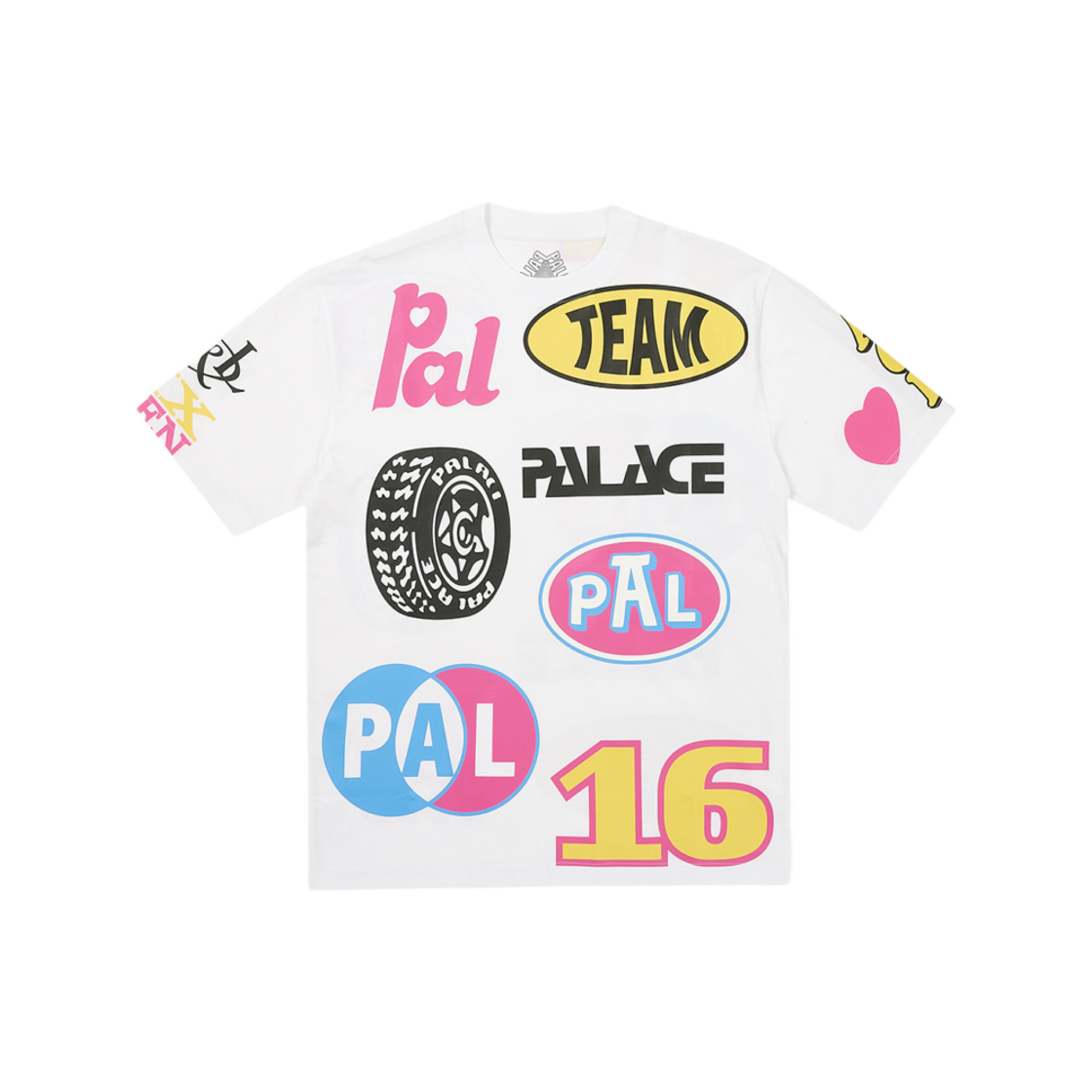 Palace Fill Up T-Shirt White - 24SS 상세 이미지 1