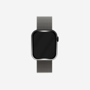 Clockstore Apple Watch Series 8 45mm Cellular Graphite Stainless Steel Case with Milanese Loop Graphite