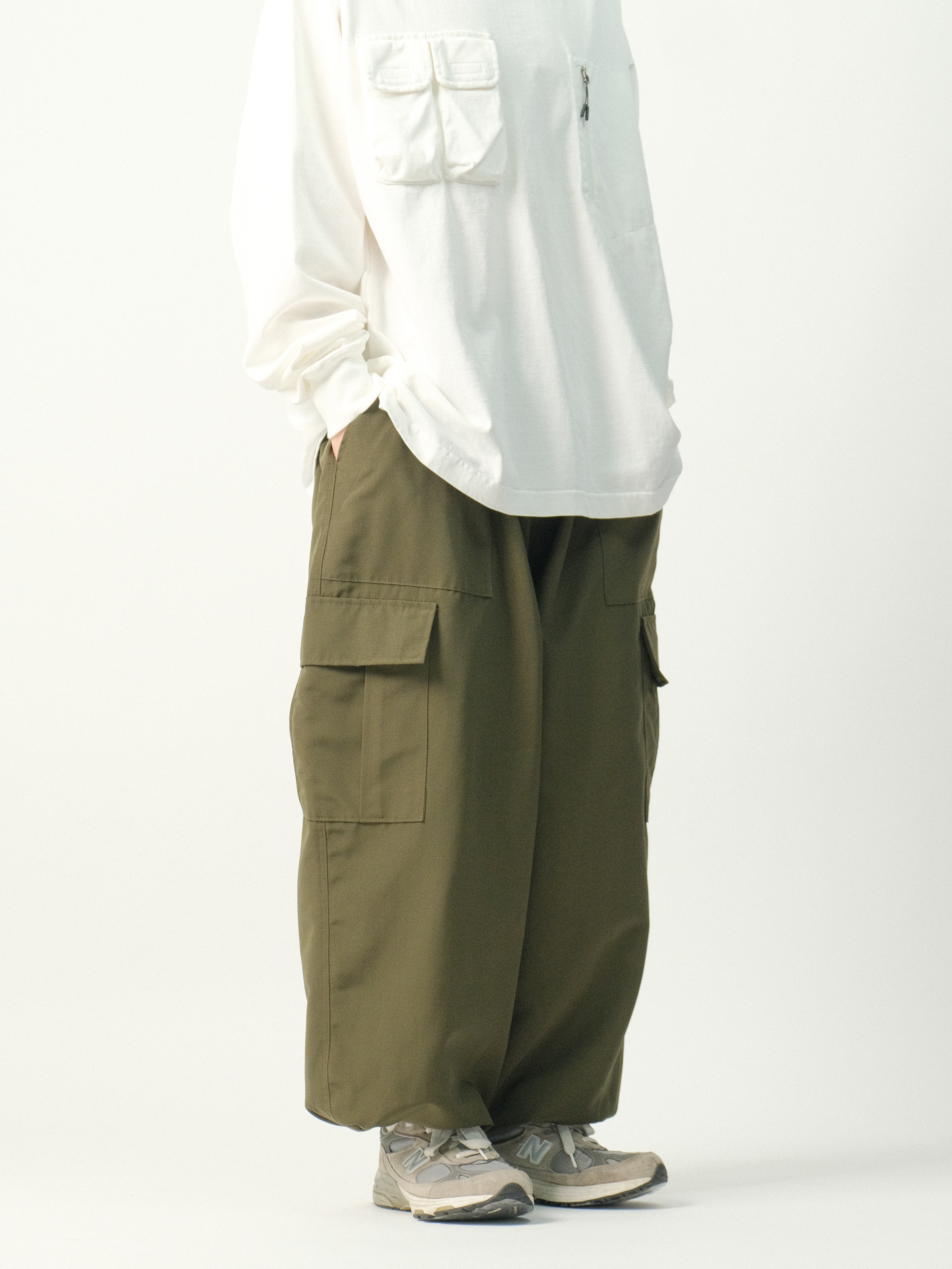 New Balance 993 Made in USA Grey - D Standard 착용 스타일 - 2